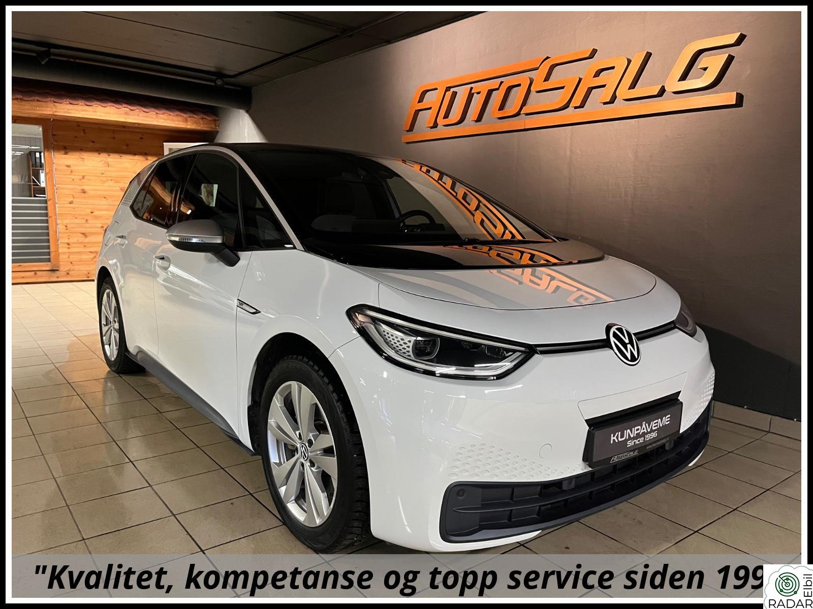 VOLKSWAGEN ID.3 PRO 150 KW PRO 150KW 204hk 1st Skinn/ACC/IQlight/Kamera/Ambient++