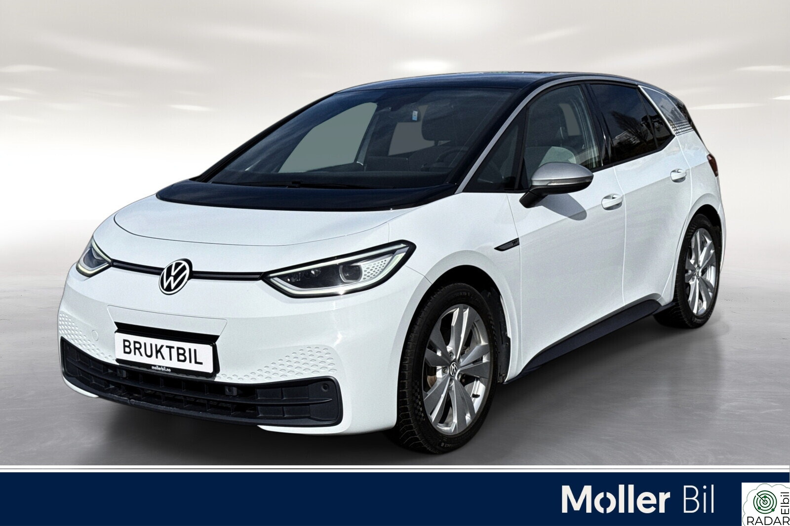 VOLKSWAGEN ID.3 PRO 150 KW 1st/ Plus/ 58kwh/ 204hk/ Led-Matrix/ Ryggekamera