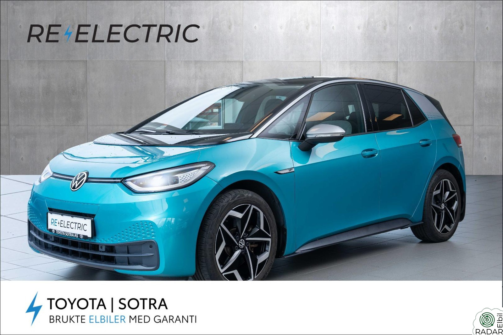 VOLKSWAGEN ID.3 PRO 150 KW Pro Performance 58 kWh 204hk