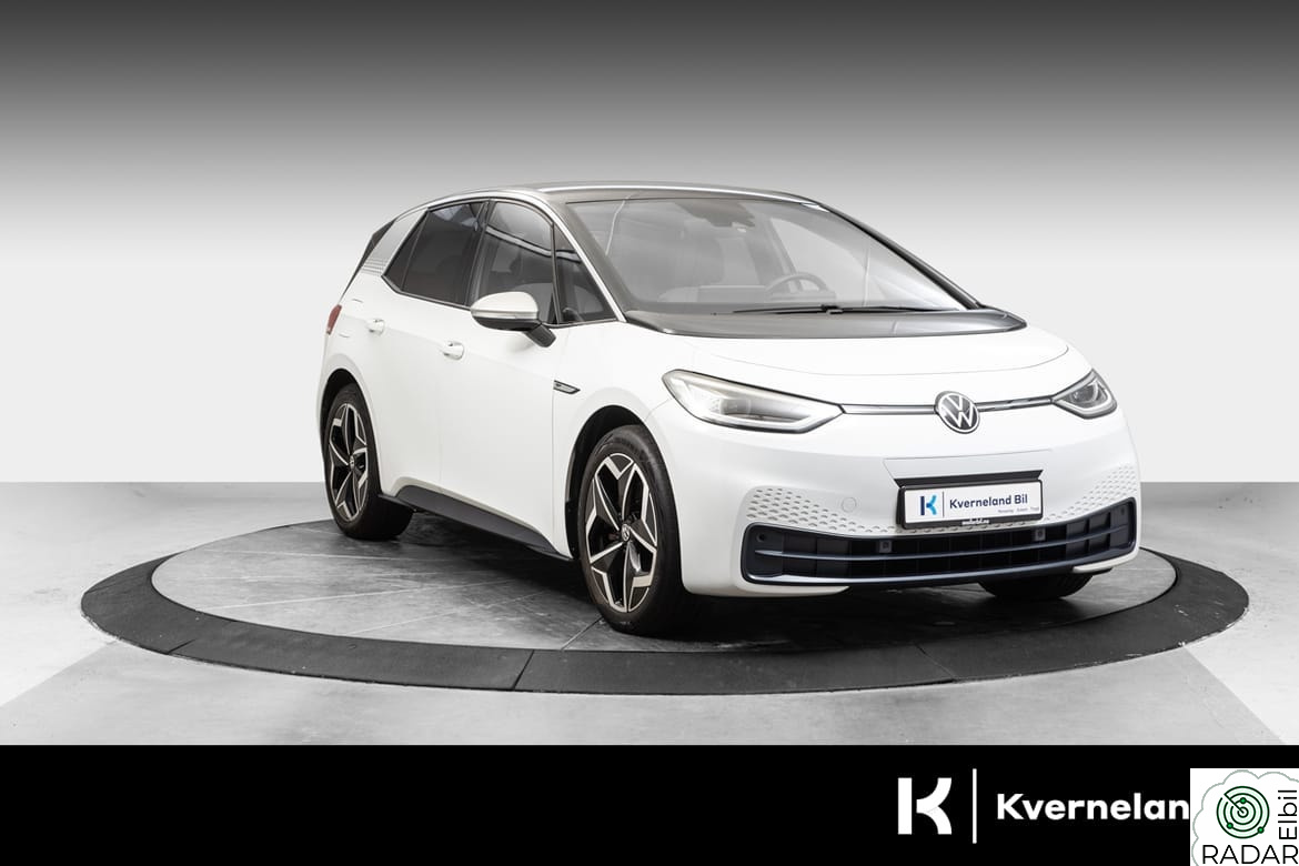 VOLKSWAGEN ID.3 PRO 150 KW 1st Pro Performance Pluss. 58kwt / 417 km WLTP Navi.