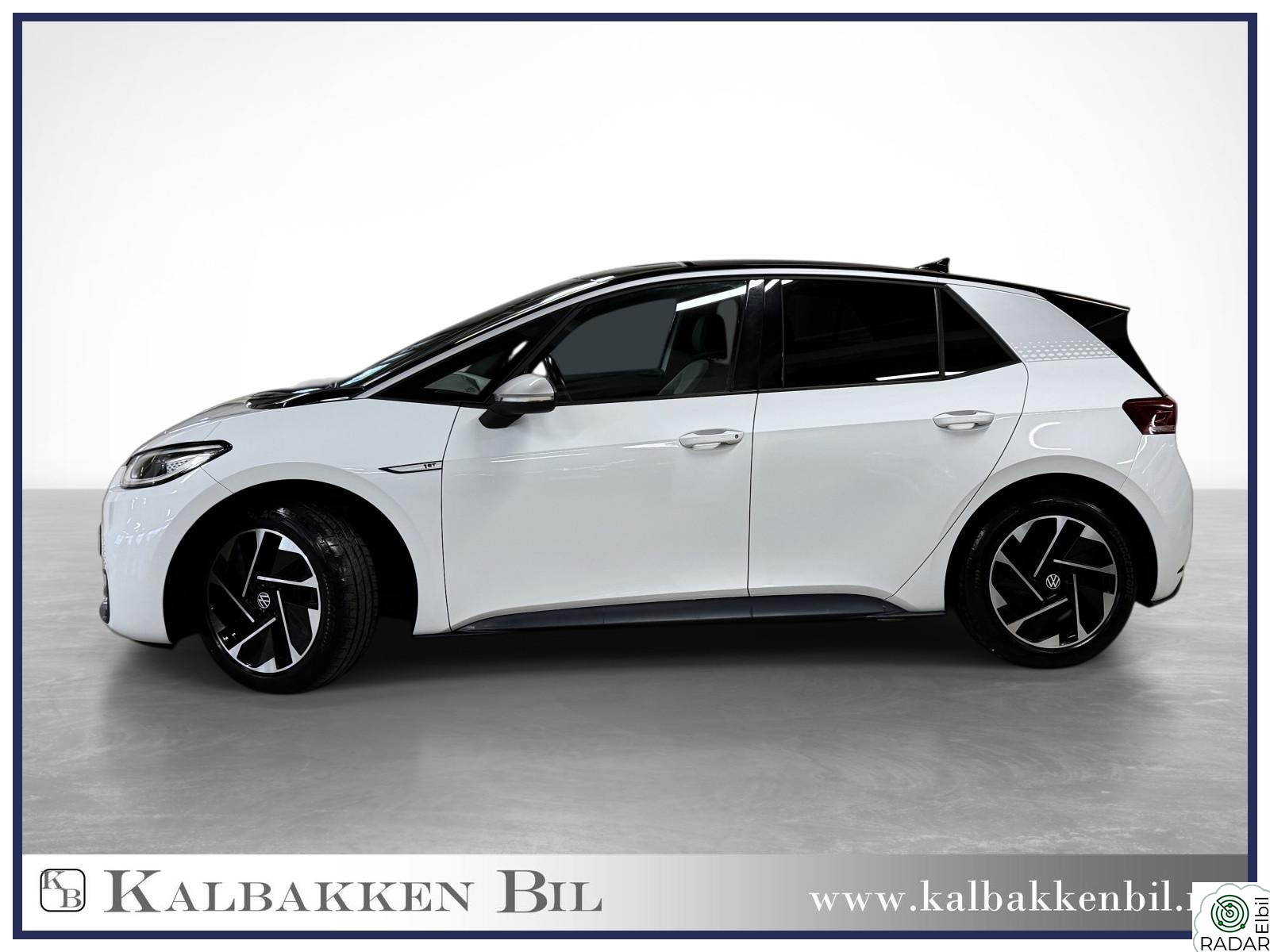 VOLKSWAGEN ID.3 PRO 150 KW PRO 150 KW 1ST Matrix/Kamera/ACC/Varmepumpe/Carplay++