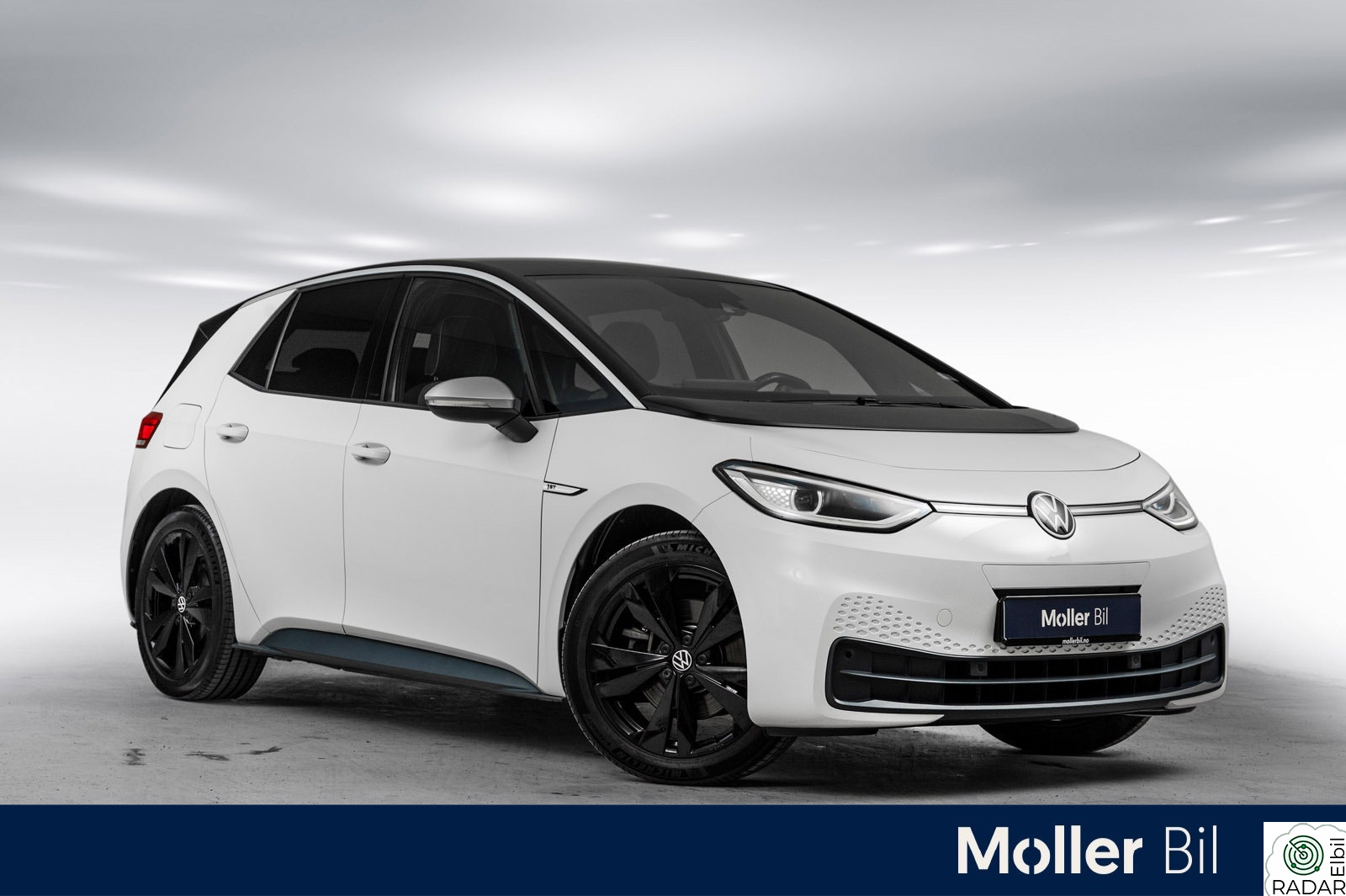 VOLKSWAGEN ID.3 PRO 150 KW 1st Plus Matrix-19"-Ryggekamera-Keyless-Navigasjon-mm