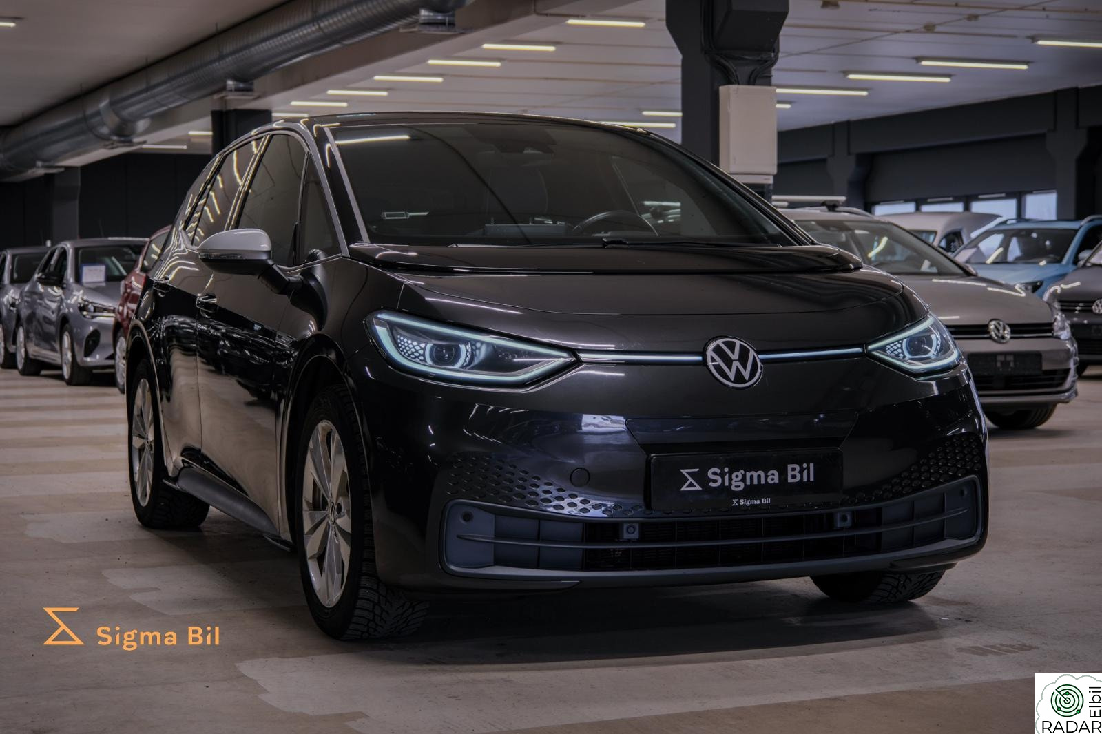 VOLKSWAGEN ID.3 PRO 150 KW PRO 150 KW 204HK ACC R.Kam CarPlay DAB Varme EU12/26+++