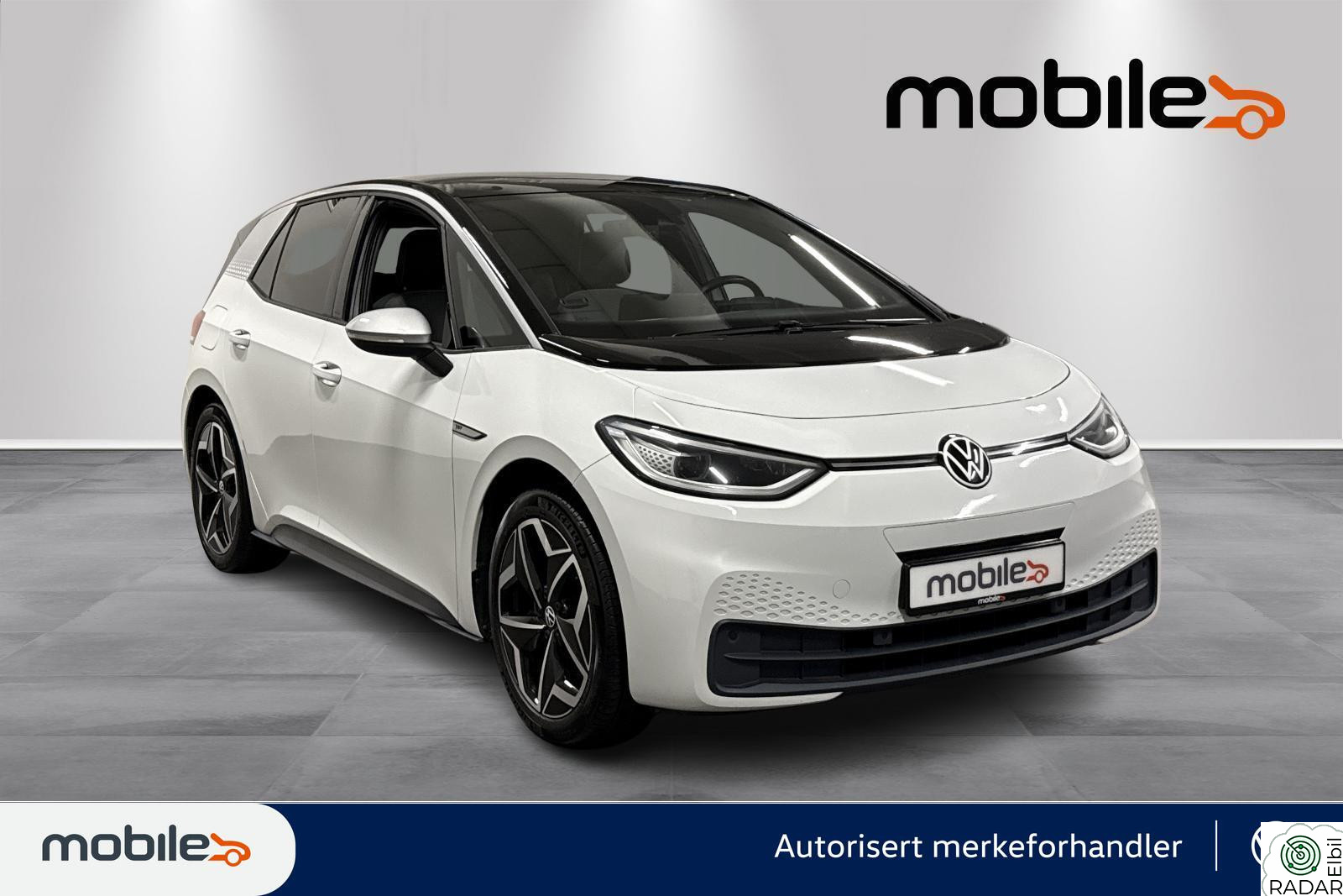 VOLKSWAGEN ID.3 PRO 150 KW 1st plus LED-Matrix/Ryggekamera/Navi/DAB+/Carplay