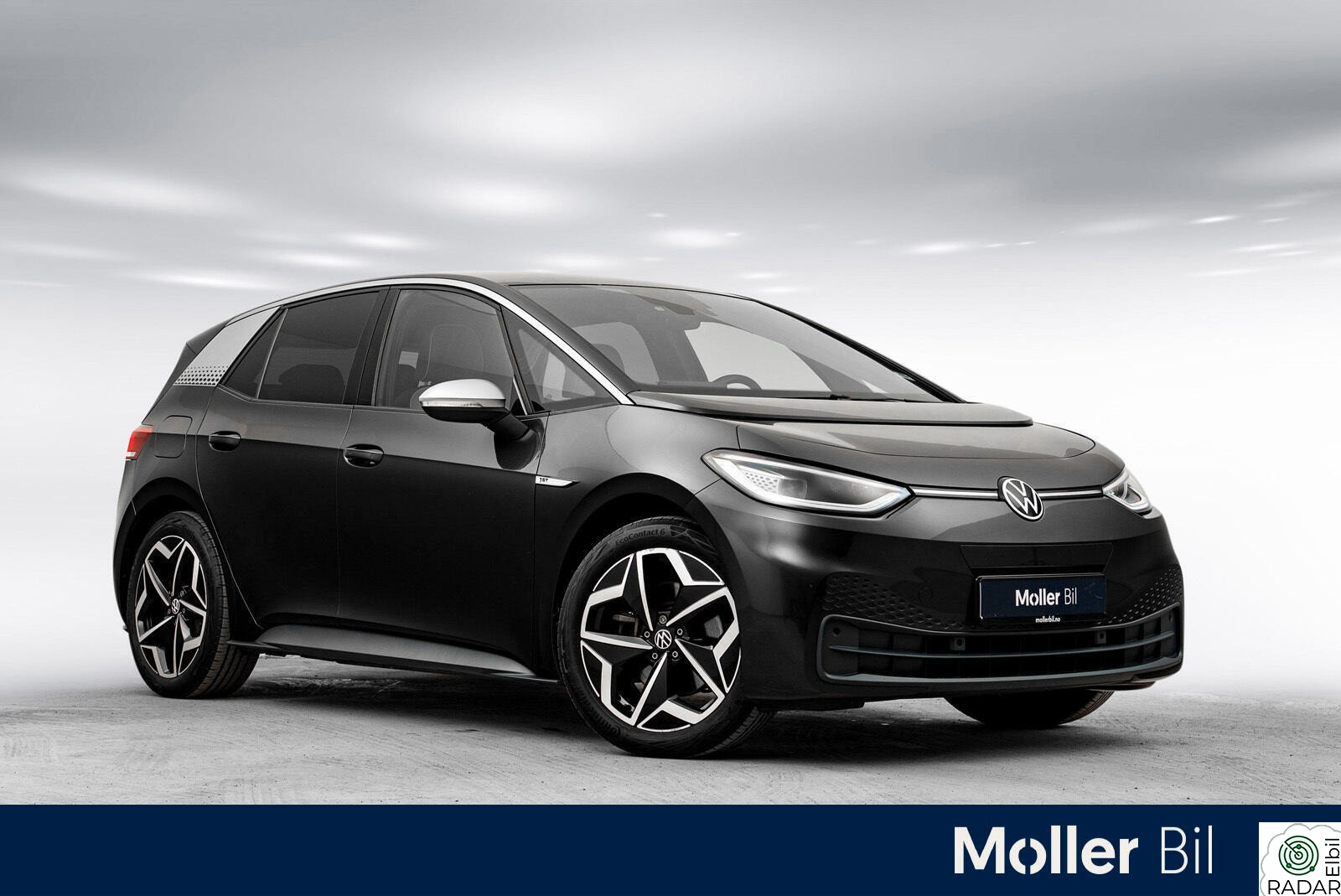 VOLKSWAGEN ID.3 PRO 150 KW 1st Plus Matrix-19"-Ryggekamera-Keyless-Navigasjon-mm
