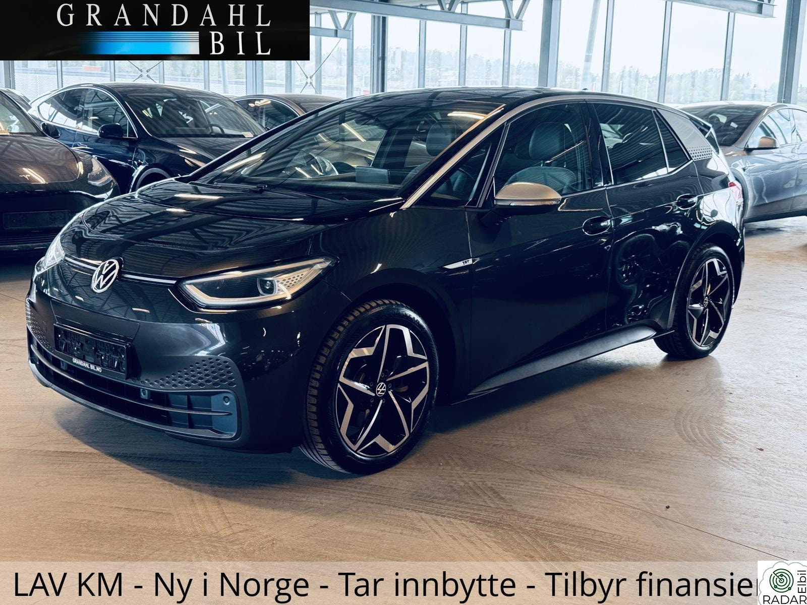 VOLKSWAGEN ID.3 PRO 150 KW WLTP 417 KM - Ryggekamera - Varme i ratt - Ny i Norge