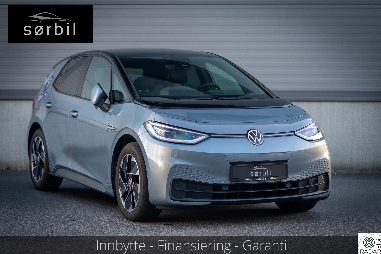 VOLKSWAGEN ID.3 PRO 150 KW Pro Perfomance Family/Lav km/Panorama/Ryggekamera/+++