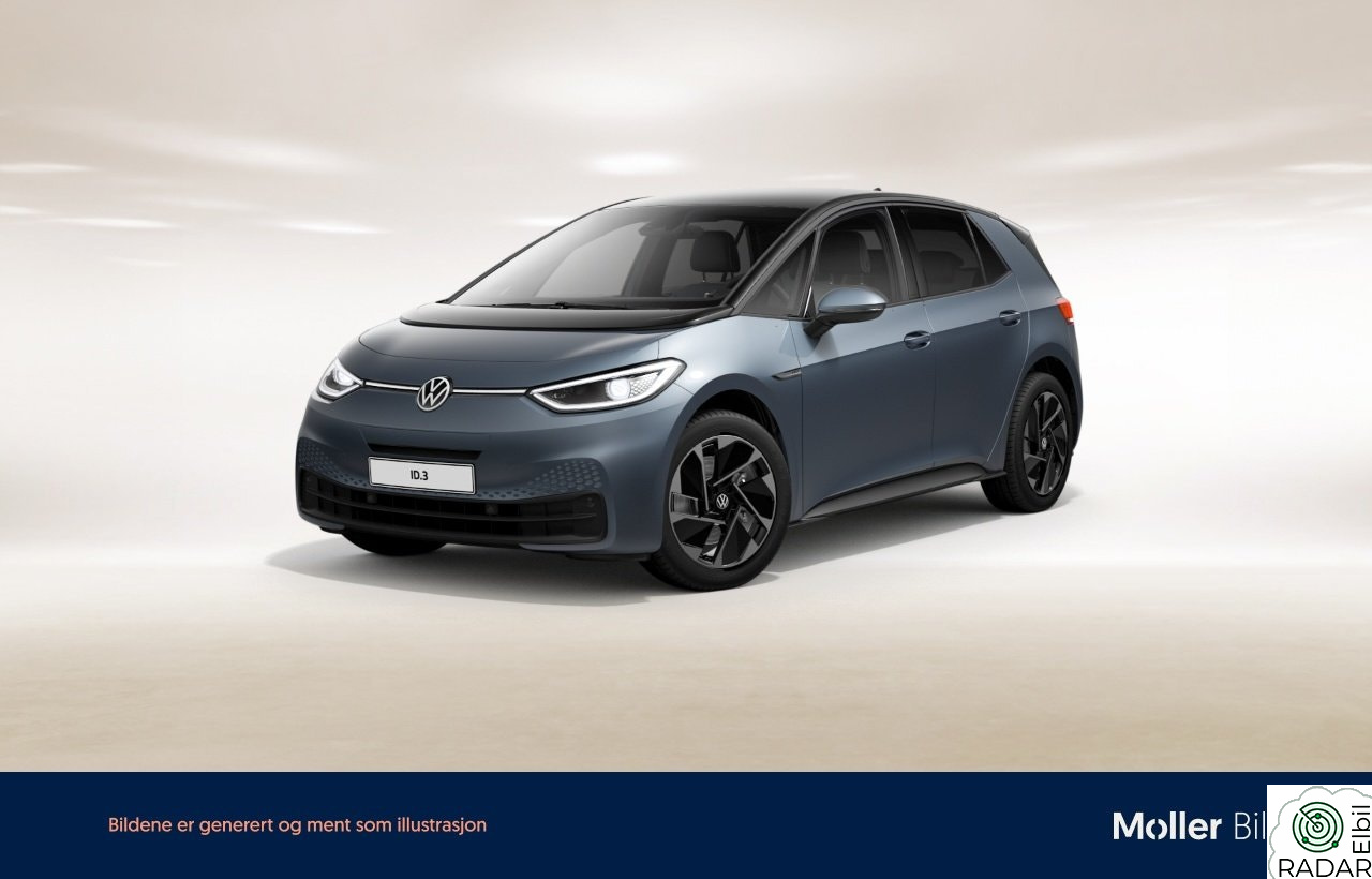 VOLKSWAGEN ID.3 PRO 150 KW VW ID.3 Pro Performance Matrix/ACC/Varmepumpe