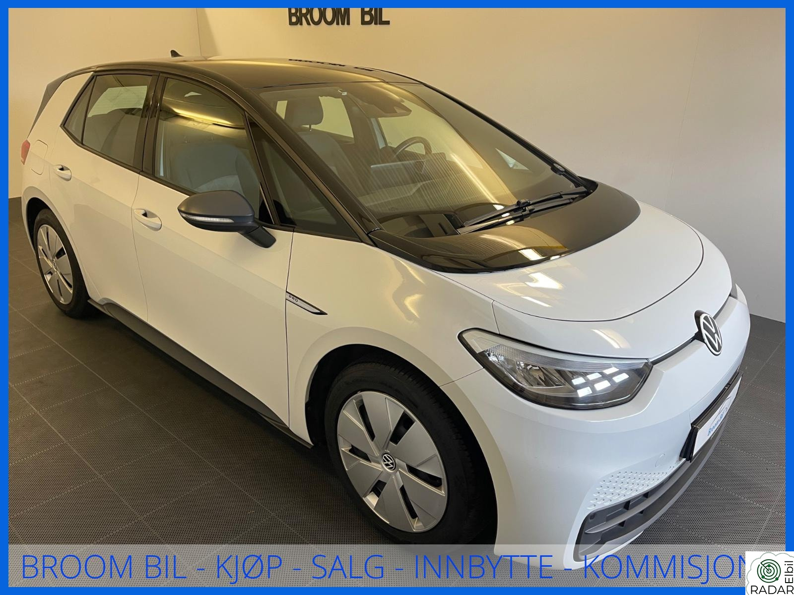 VOLKSWAGEN ID.3 PRO 150 KW 1.ST PRO 414KM WLTP/ACC/NAVIGASJON/LED/NORSK/GARANTI/++