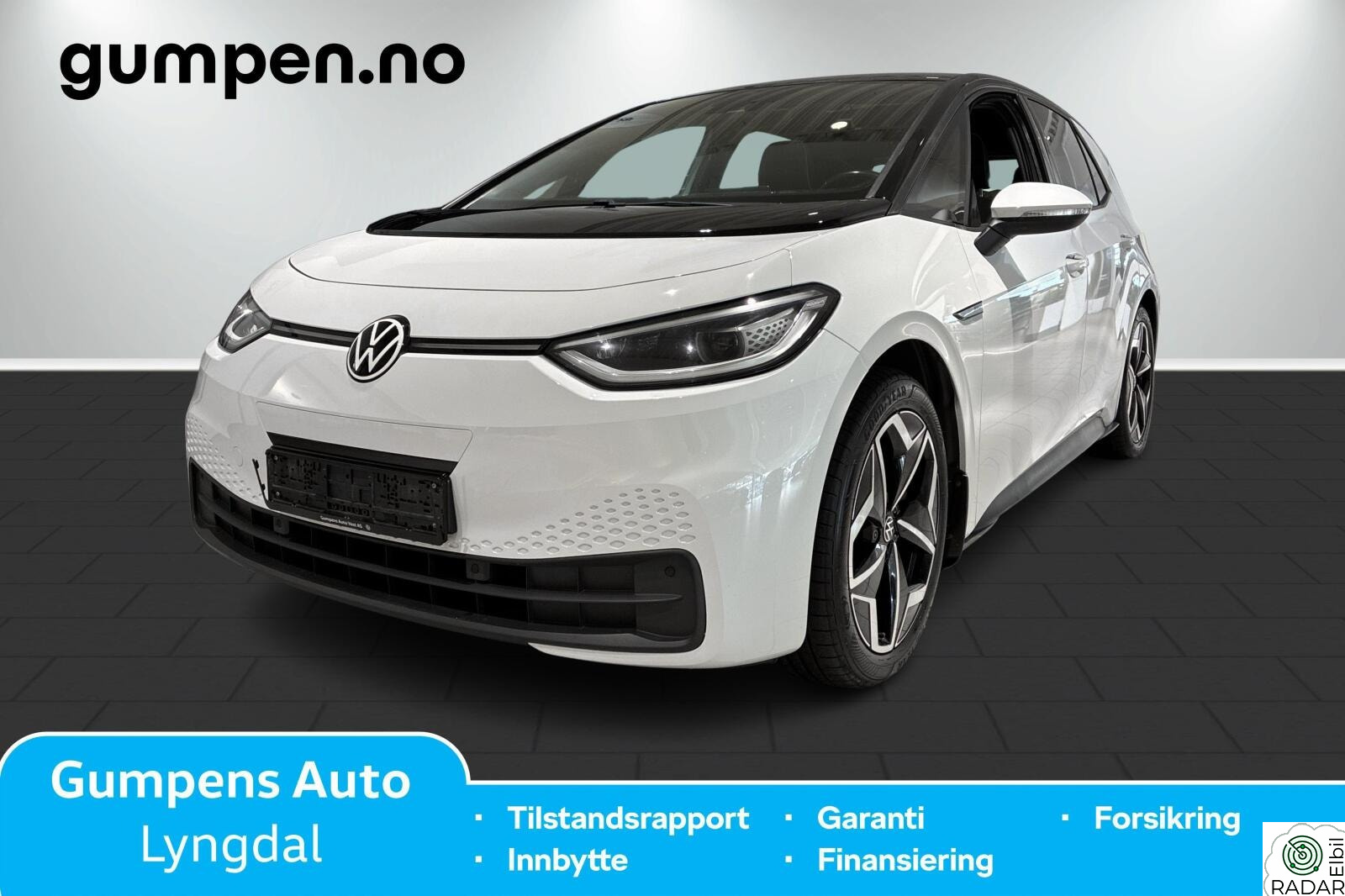 VOLKSWAGEN ID.3 PRO 150 KW pro perf. family Ryggekamera,Acc