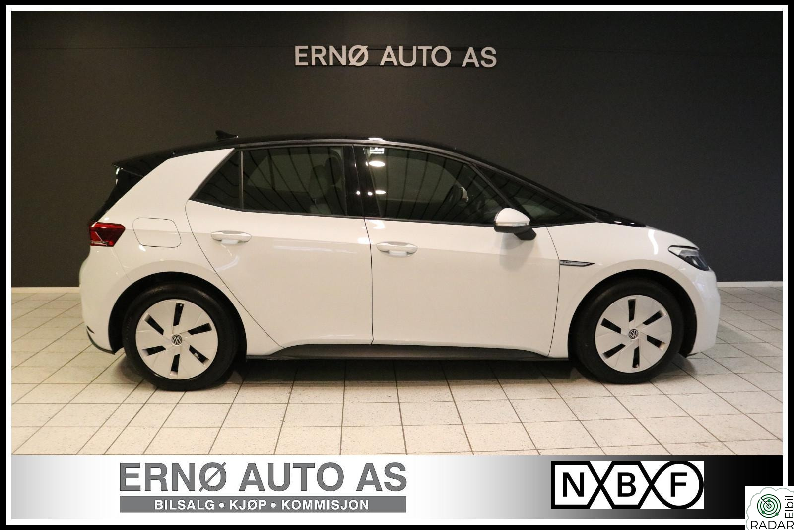 VOLKSWAGEN ID.3 PRO 150 KW PRO 150 KW / NORSK / FIN KM / NAVI / DAB / ACC / R VARM