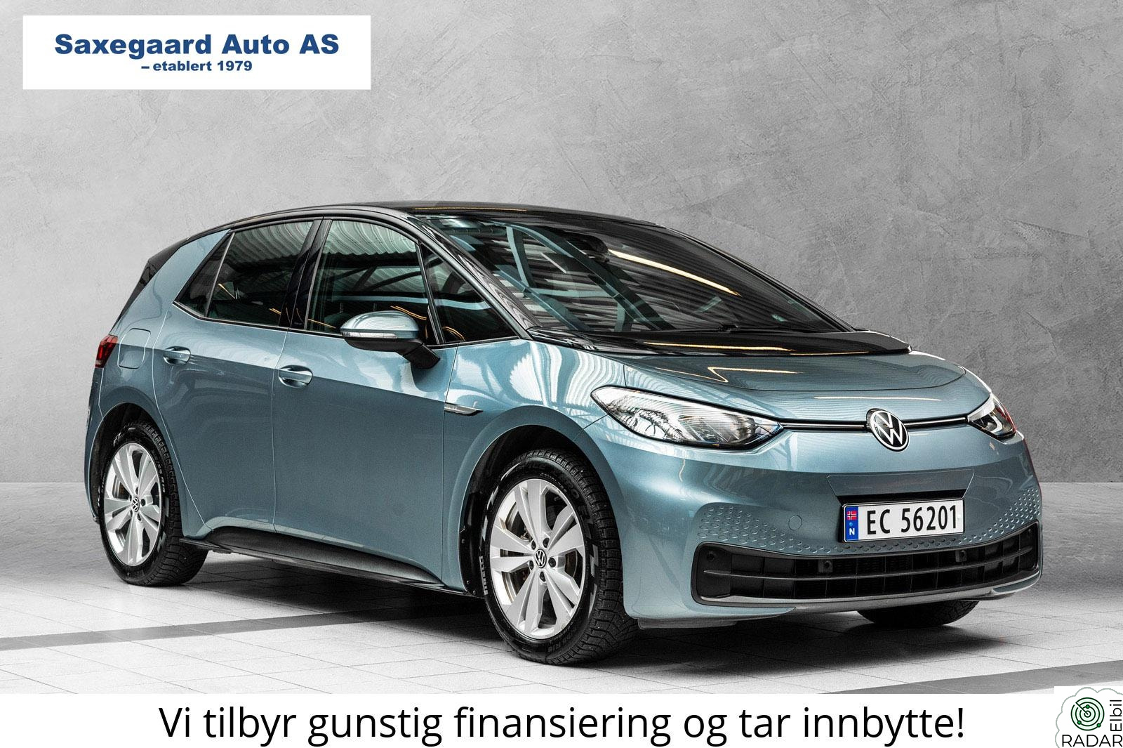 VOLKSWAGEN ID.3 PURE 110 KW PURE 110 KW / ACC / EU - 05.27! / CarPlay / APP
