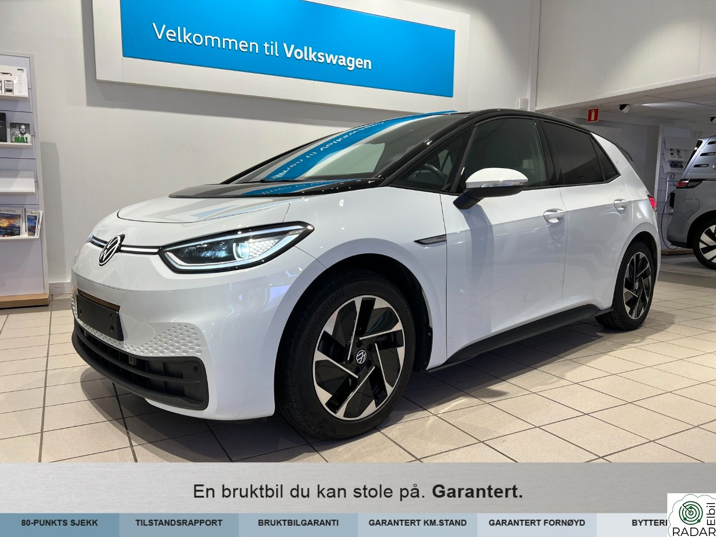 VOLKSWAGEN ID.3 PRO 150 KW Pro Perf.Business 204HK VARMEPUMPE/MATRIX/R.KAM/KEYLESS