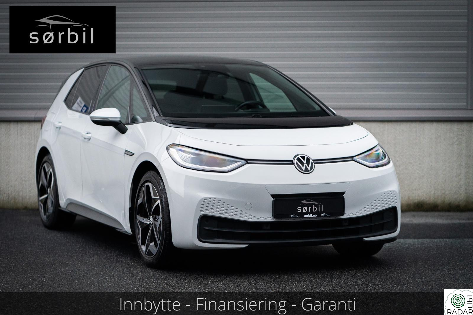 VOLKSWAGEN ID.3 PRO 150 KW Pro Performance Business/Transportfeste/8 mnd garanti/+