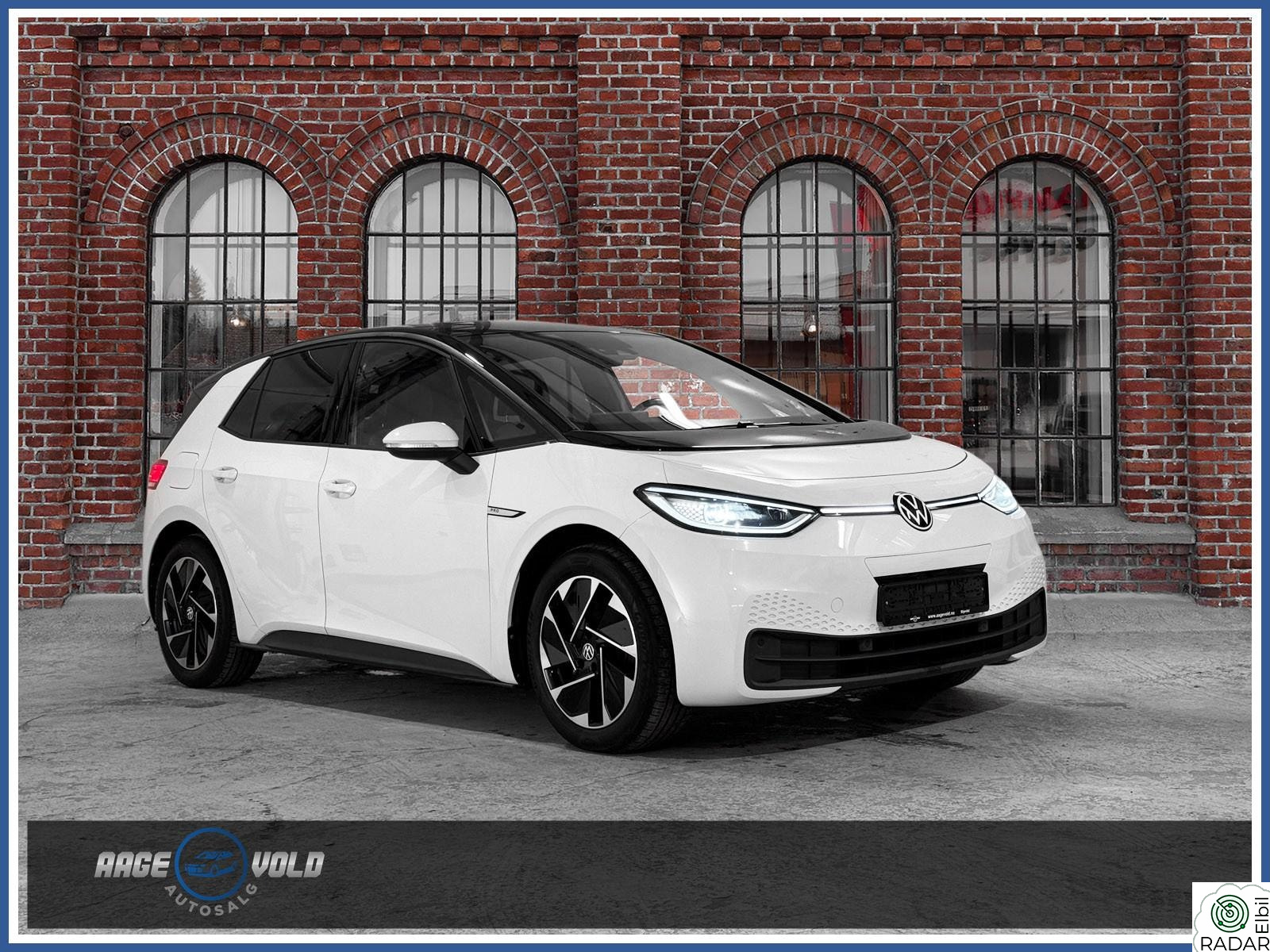 VOLKSWAGEN ID.3 PRO 150 KW 58 kWh 204hk "PRO Performance Business" Kamera MATRIX
