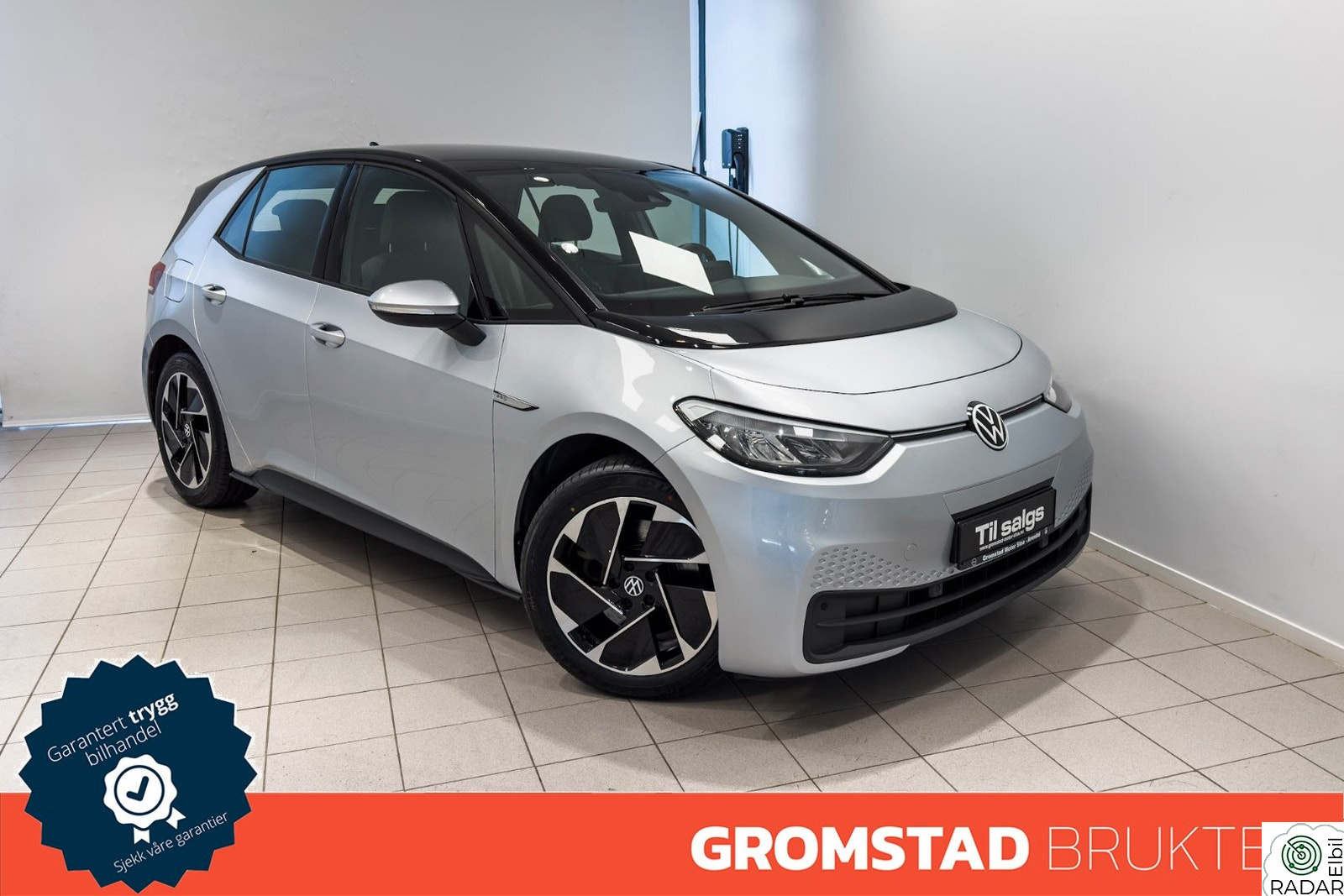 VOLKSWAGEN ID.3 PRO 150 KW Pro Performance Life Norsk/LED-lys/Rattvarme/Navi/++