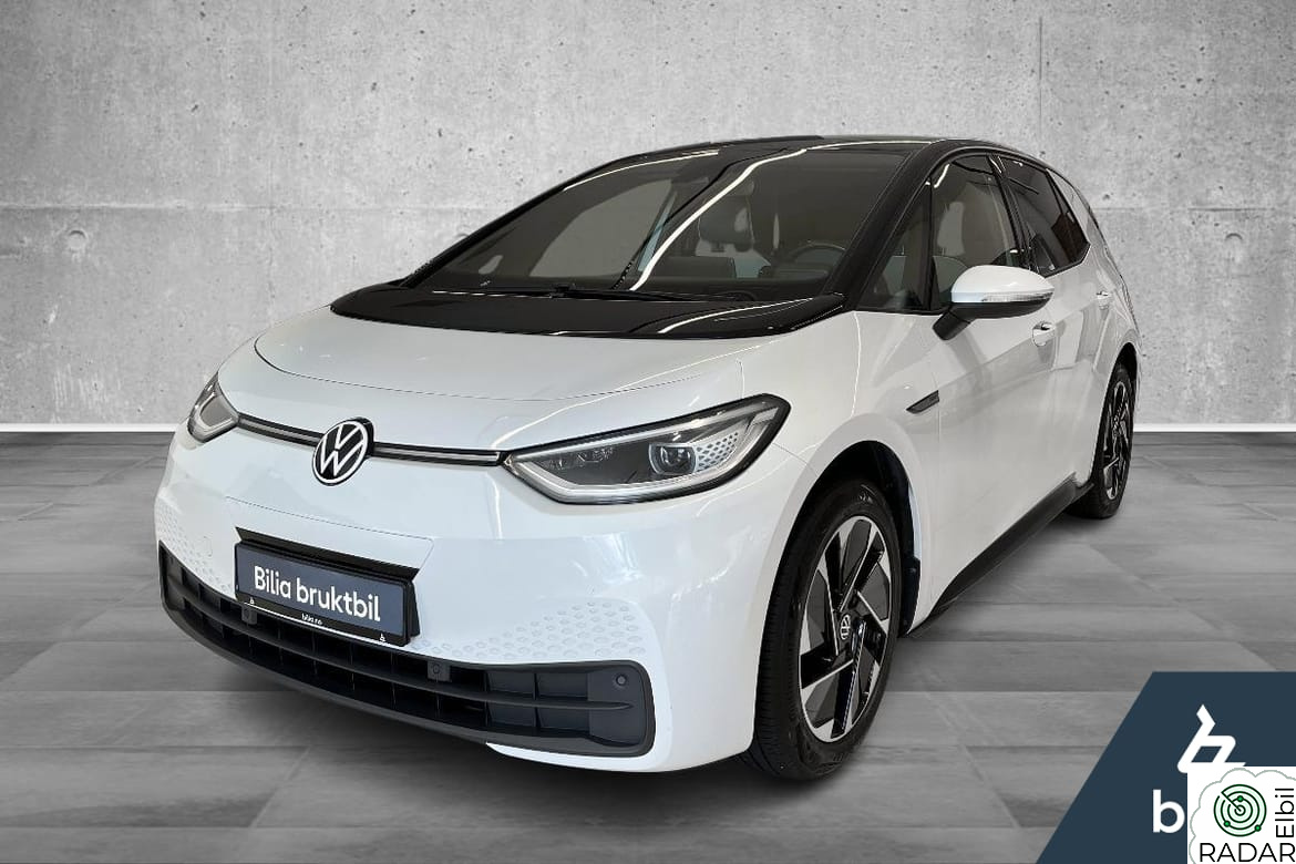 VOLKSWAGEN ID.3 PRO 150 KW BUISNESS PRO 77kWh 204hk R.KAM NAVI KEYLESS ACC LED