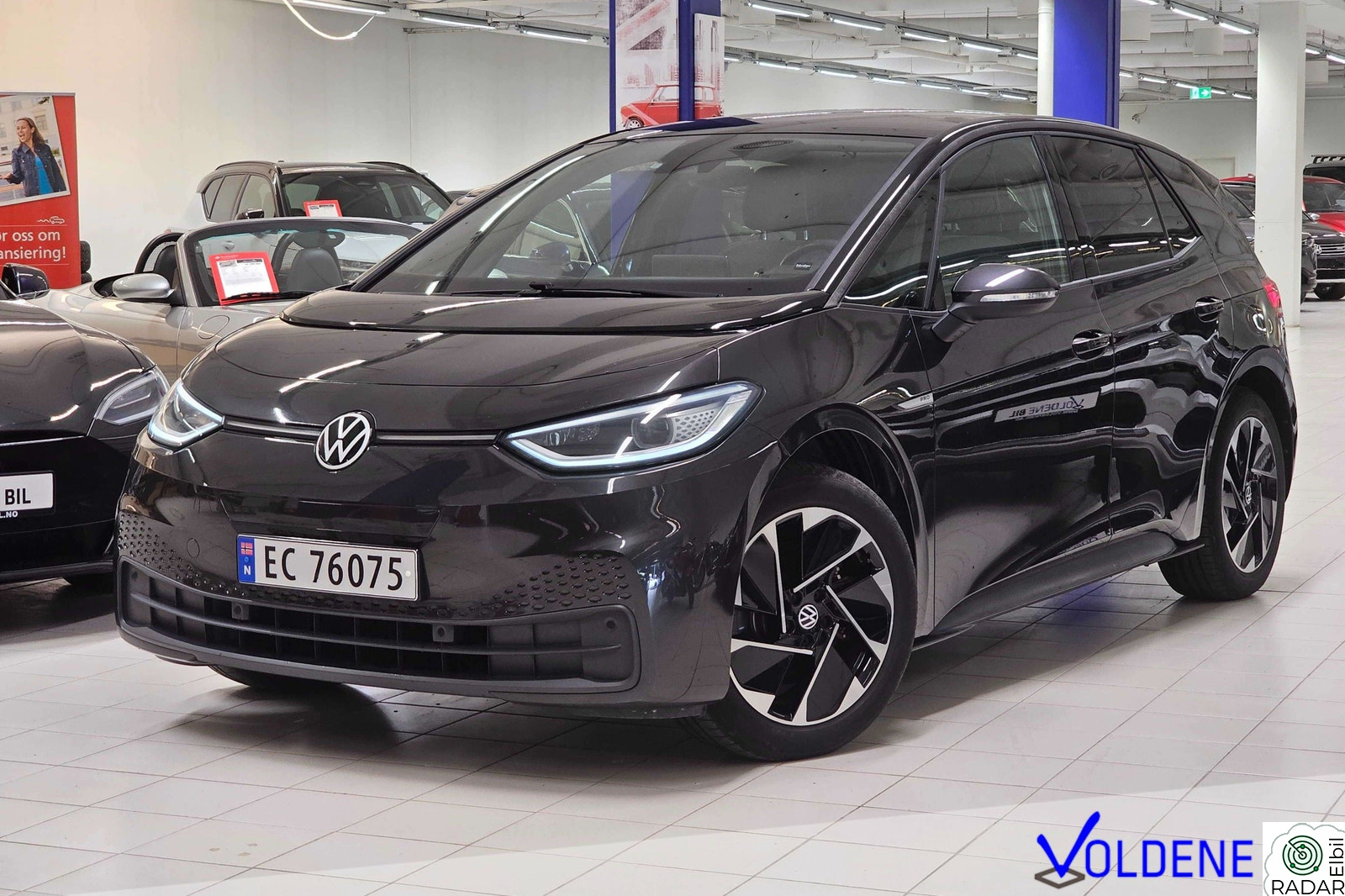 VOLKSWAGEN ID.3 PRO 150 KW 419km WLTP - 1 eier - Norsk - PRO - ACC - IQLight Matrx