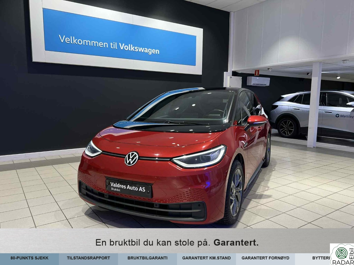 VOLKSWAGEN ID.3 PRO 150 KW Sport 58kwh 204 hk Transportfeste,
