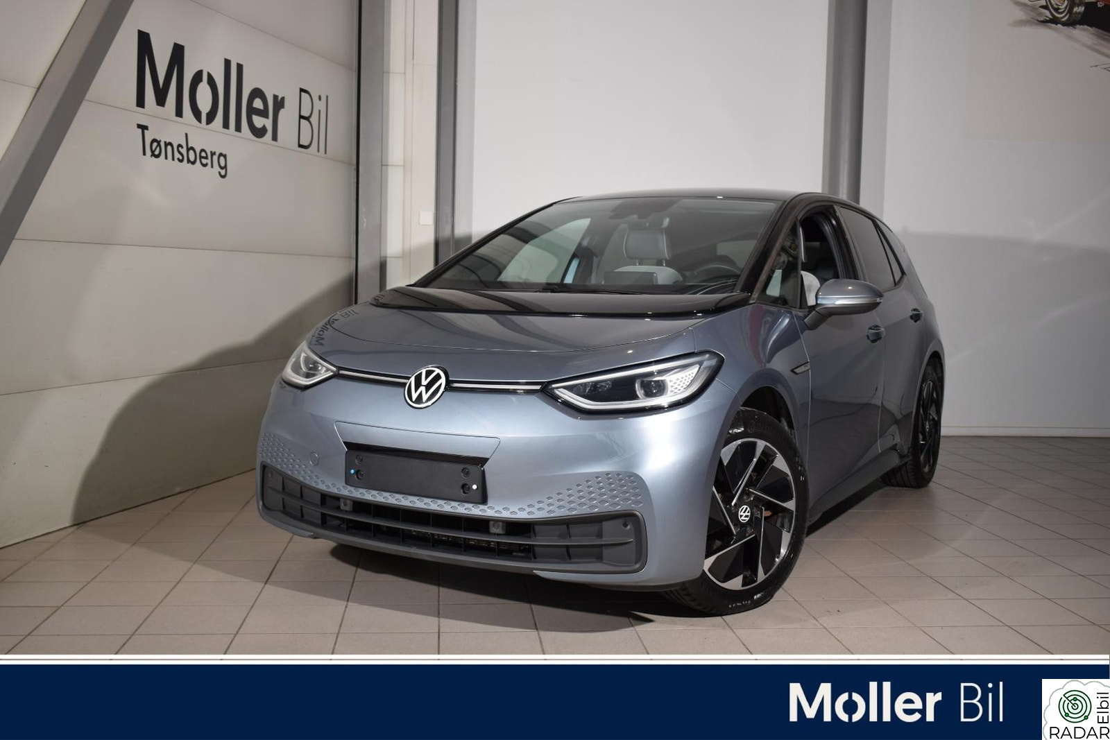 VOLKSWAGEN ID.3 PRO 150 KW pro 58kwh 204 hk- Matrix, Transportfeste, Ryggekamera