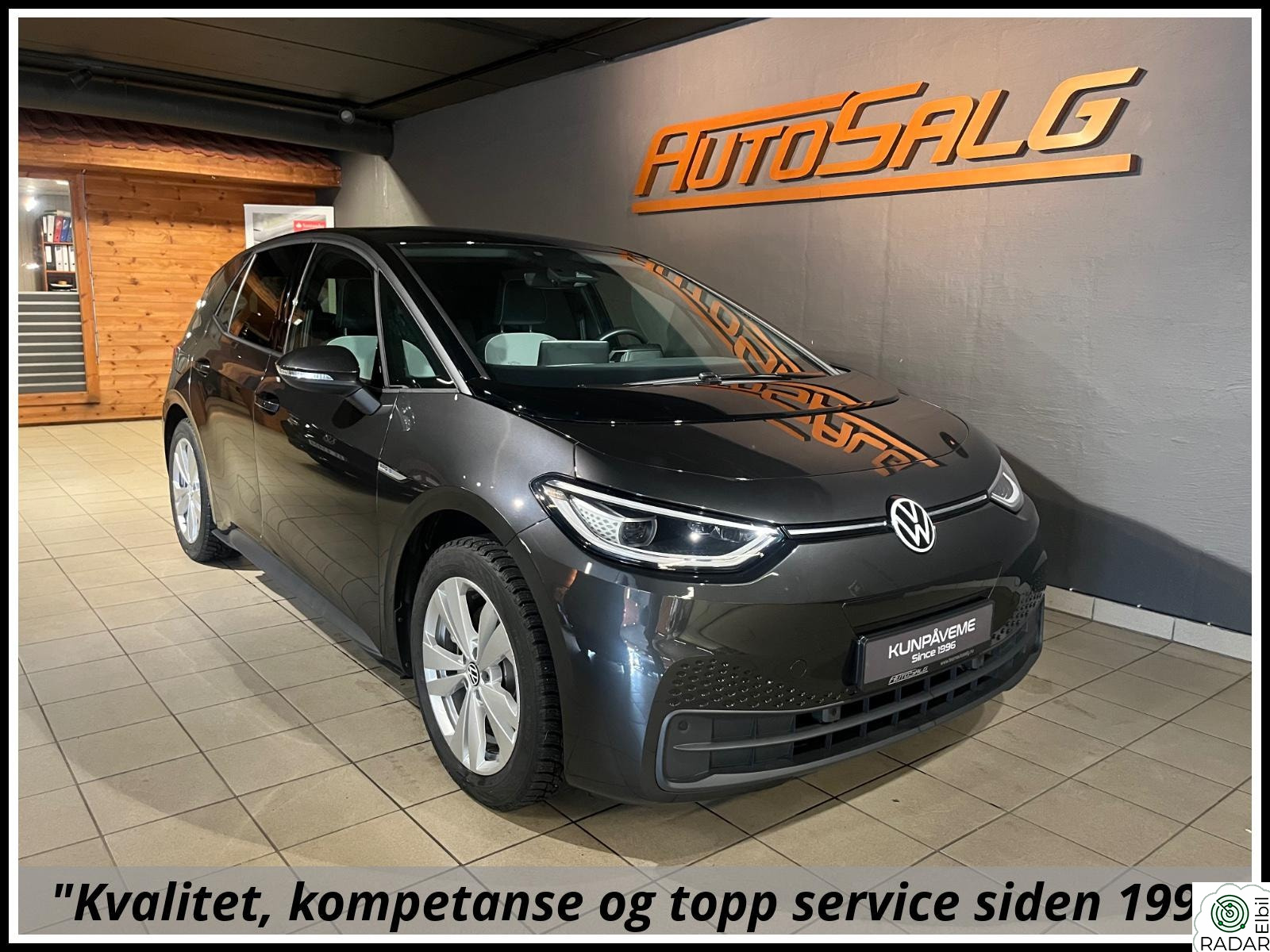 VOLKSWAGEN ID.3 PRO S 150 KW PRO S 150KW 204hk Aut Skinn/Ryggekamera/IQlight/ACC++