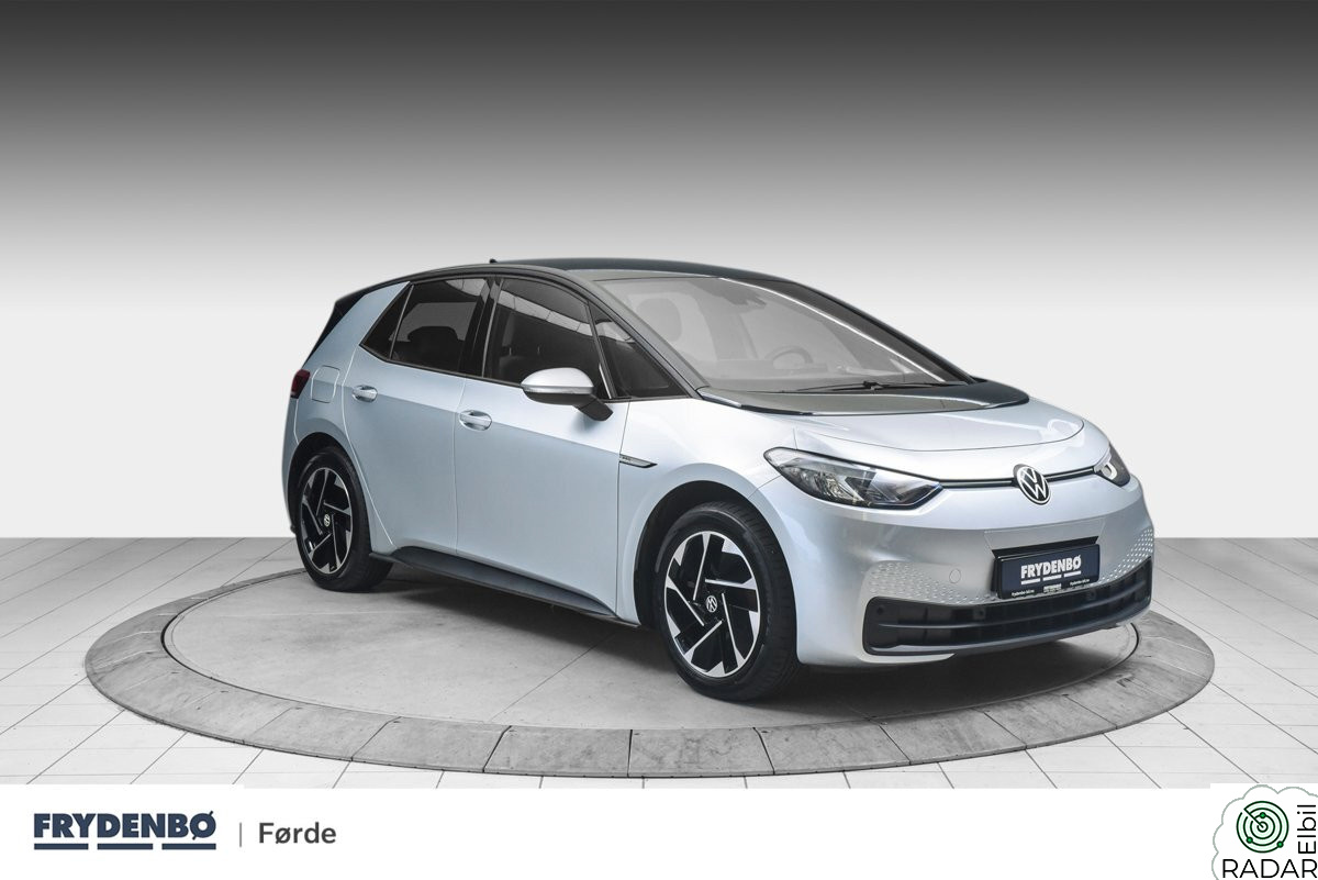 VOLKSWAGEN ID.3 PRO 150 KW pro          58kwh 204 hk