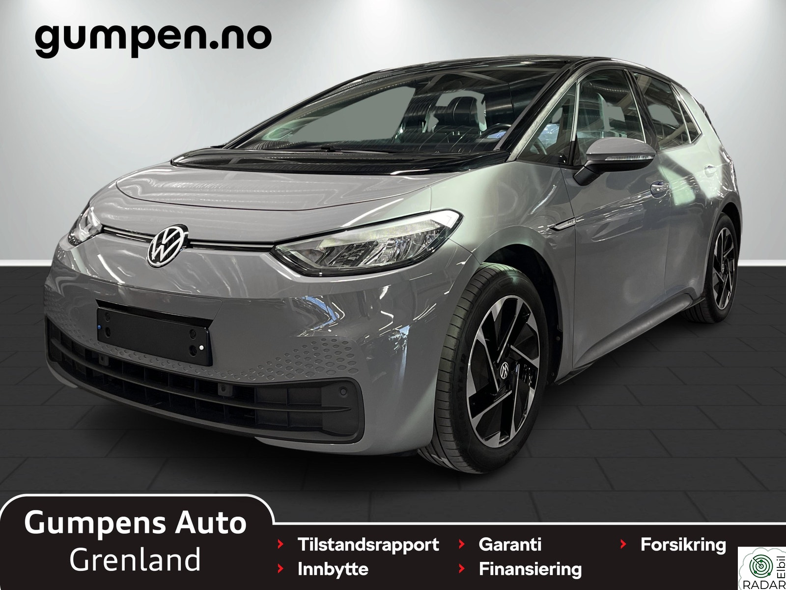 VOLKSWAGEN ID.3 PRO 150 KW pro          58kwh 204 hk Kamera/Navi/Keyless/ACC/++