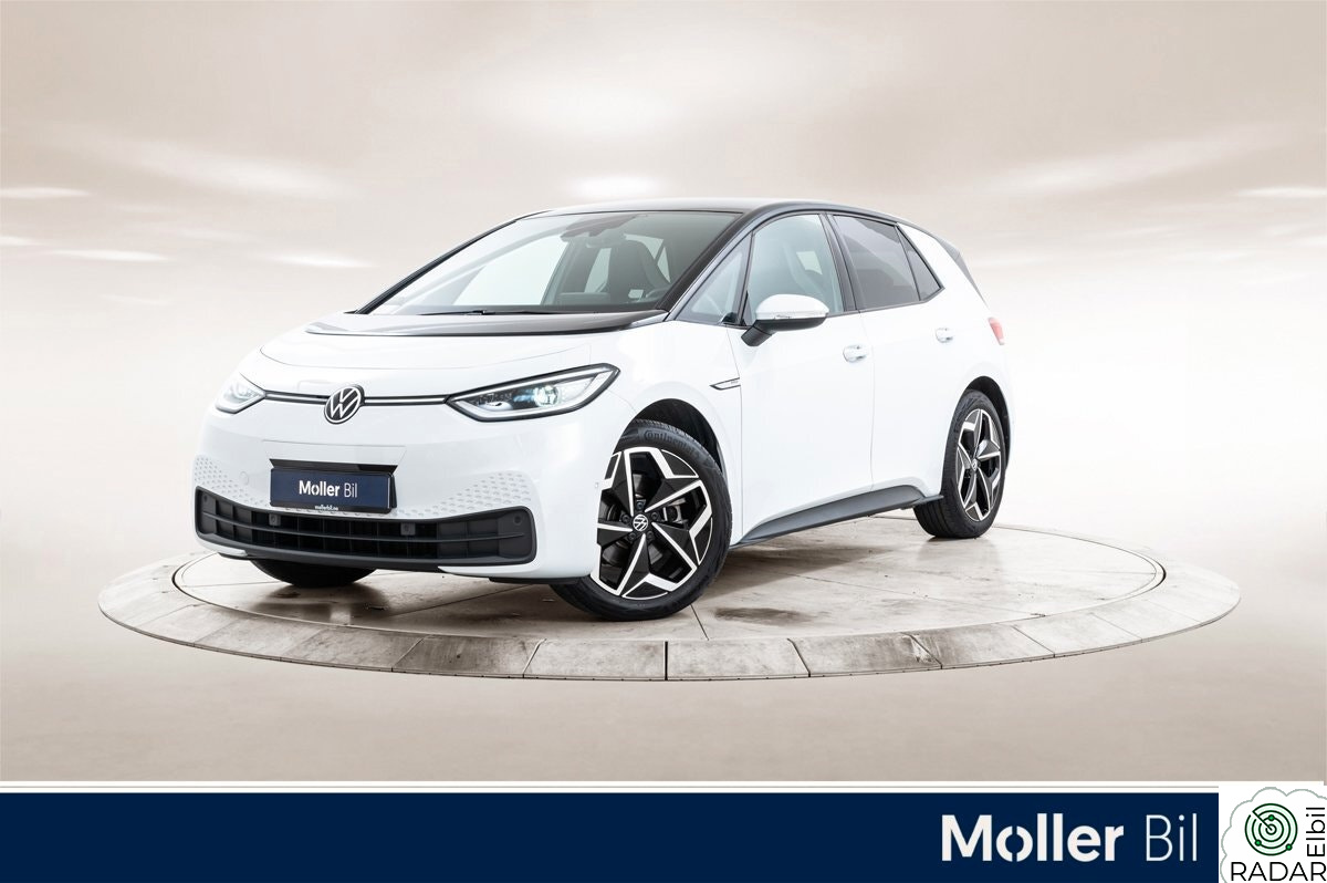 VOLKSWAGEN ID.3 PRO 150 KW Sport 58kwh 204 hk - Top-sport+,R.kam, Matrix, Navi