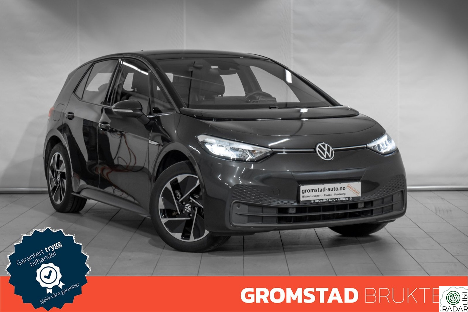 VOLKSWAGEN ID.3 PRO 150 KW Pro 58kwh 204hk Transportfeste/Kamera/Keyless/LED