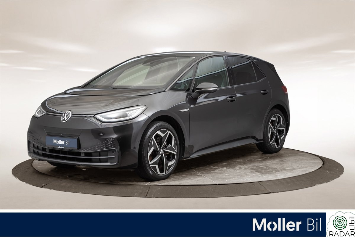 VOLKSWAGEN ID.3 PRO 150 KW Sport 204hk TopSport/HUD/Glasstak/360 ++