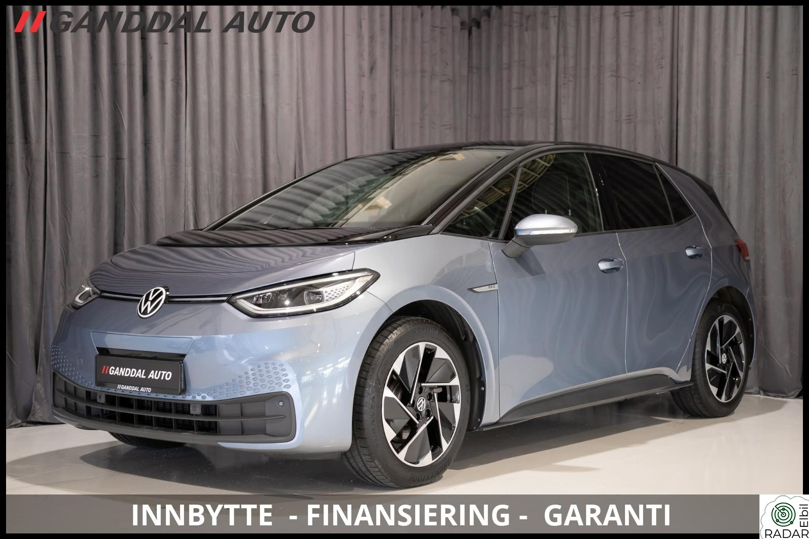 VOLKSWAGEN ID.3 PRO 150 KW PRO 204HK/MATRIX/KEYLESS/KAMERA/NORSK/ACC/OPV.RAT/APP+