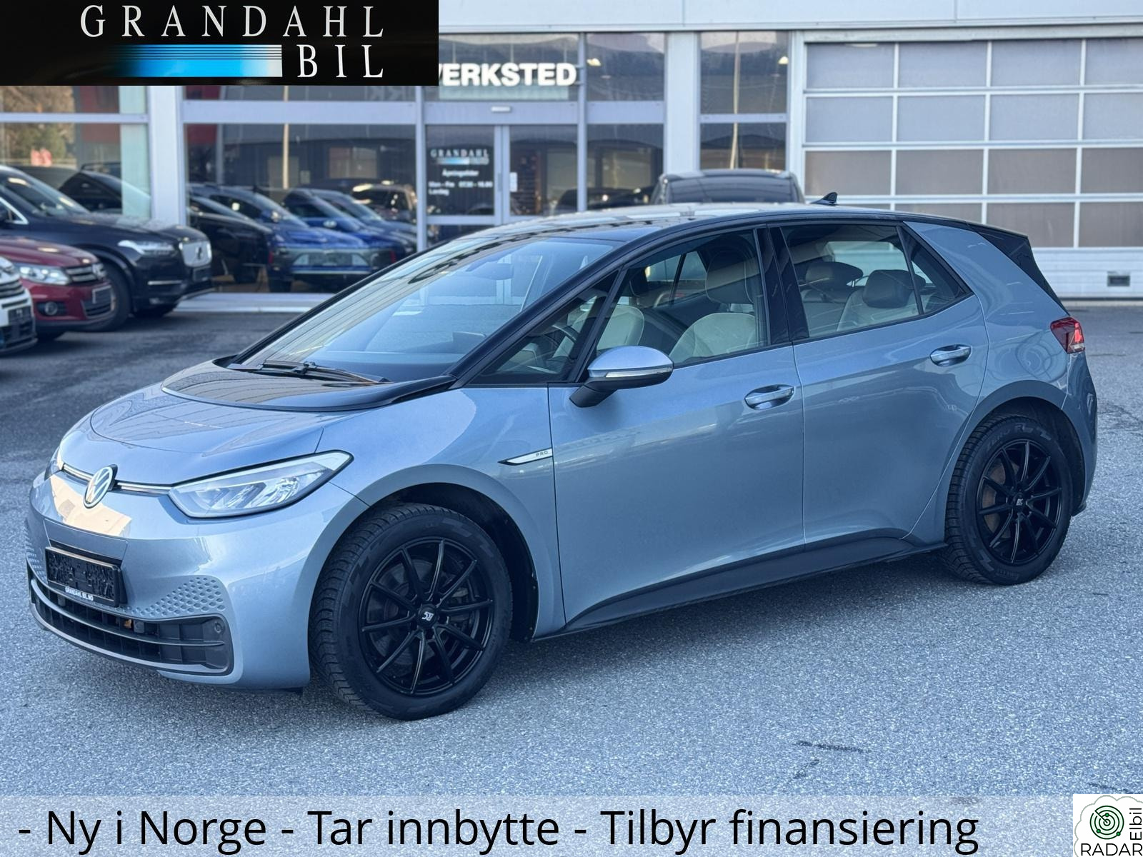 VOLKSWAGEN ID.3 PRO 150 KW WLTP 419 KM - Ryggekamera - Varme i ratt - Ny i Norge