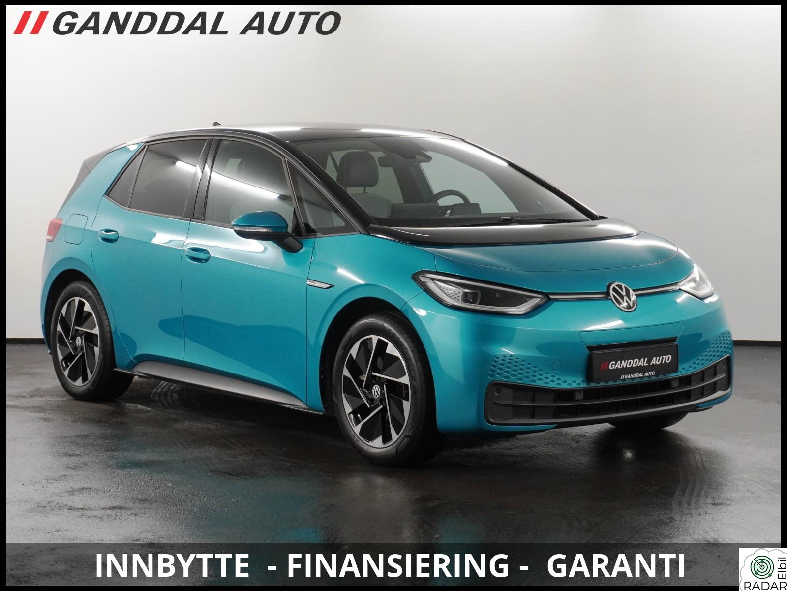 VOLKSWAGEN ID.3 PRO 150 KW PRO 204HK 419WLTP/MATRIX-LED/KEYLESS/KAMERA/ACC/NAVI++