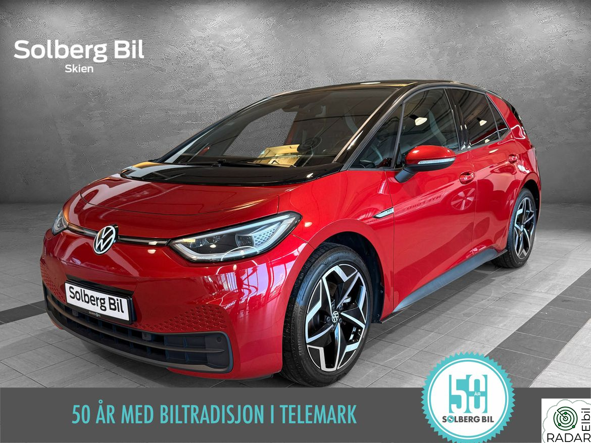 VOLKSWAGEN ID.3 PRO 150 KW PRO PERFORMANCE/ 19'' SOMMER/ MASSAJE/ OPPV.RATT