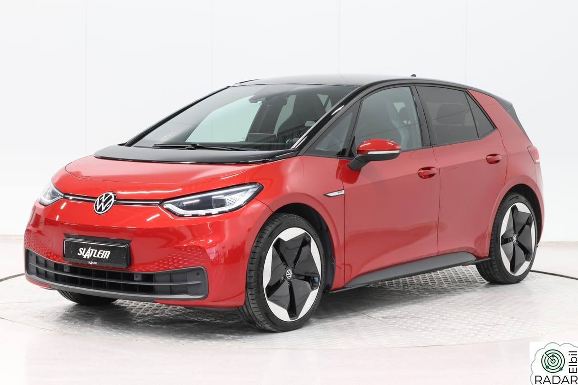 VOLKSWAGEN ID.3 PRO 150 KW Pro performance 58kWh 204hk,Kamra,Toppsport seter