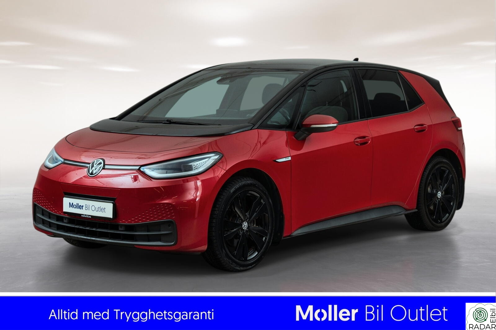 VOLKSWAGEN ID.3 PRO 150 KW Pro 58kwh 204hk - Matrix, R.Kam, ACC, Navi