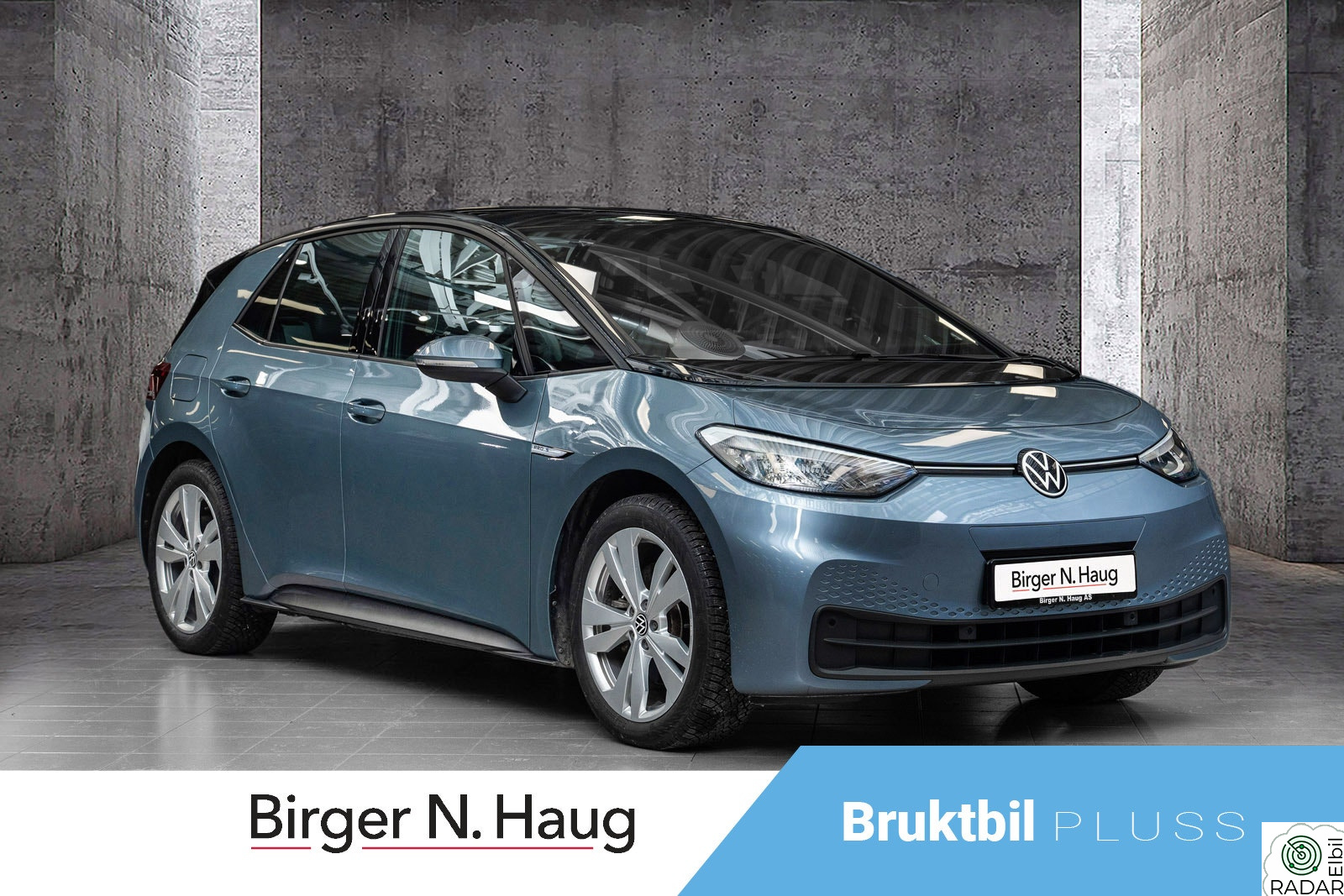 VOLKSWAGEN ID.3 PRO S 150 KW Pro S 77 kWh 204hk 5-seter PRISEN GJELDER UT 3/5-2026