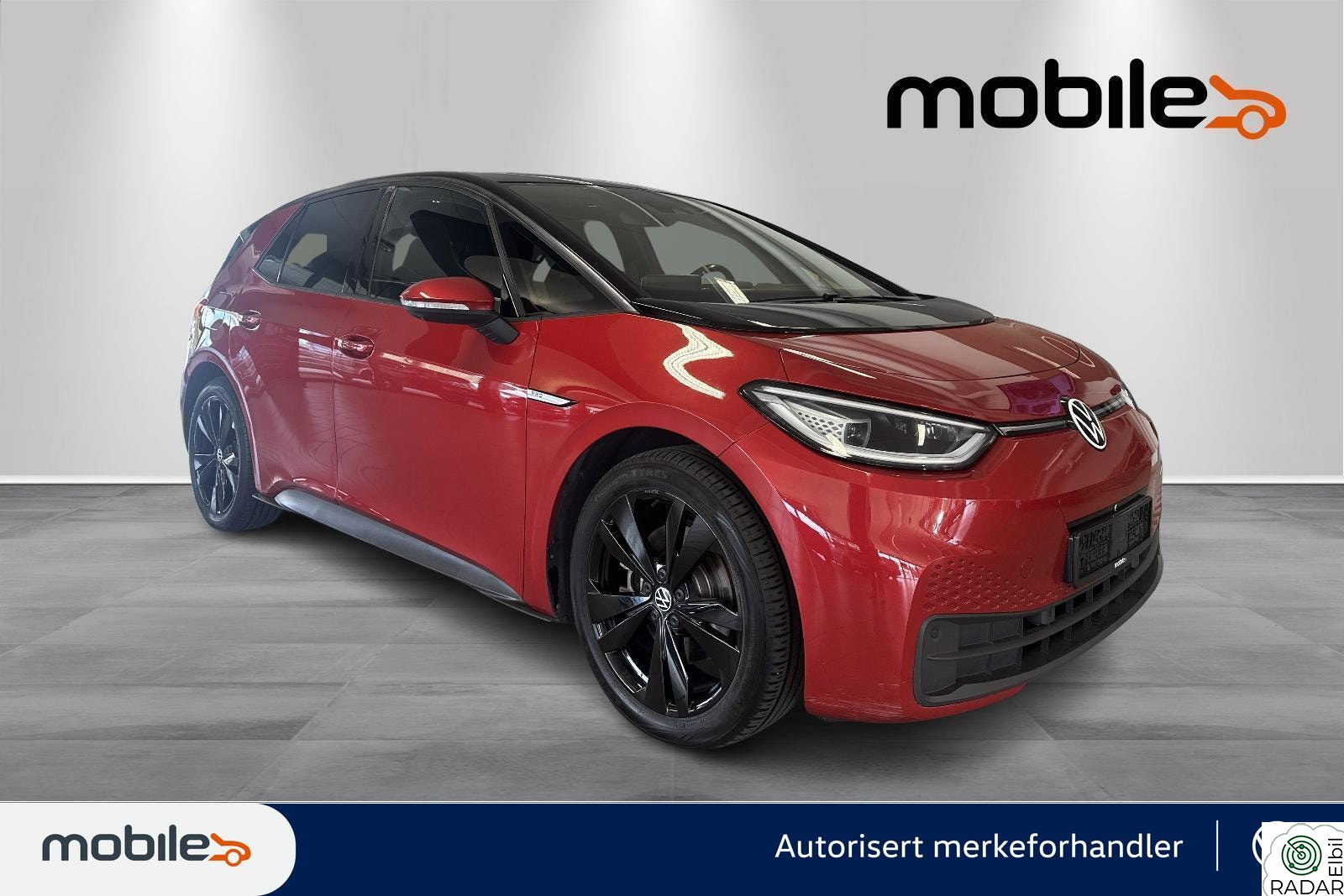 VOLKSWAGEN ID.3 PRO 150 KW SPORT 58kwh 204 HK TOP-SPORT+/KAMERA