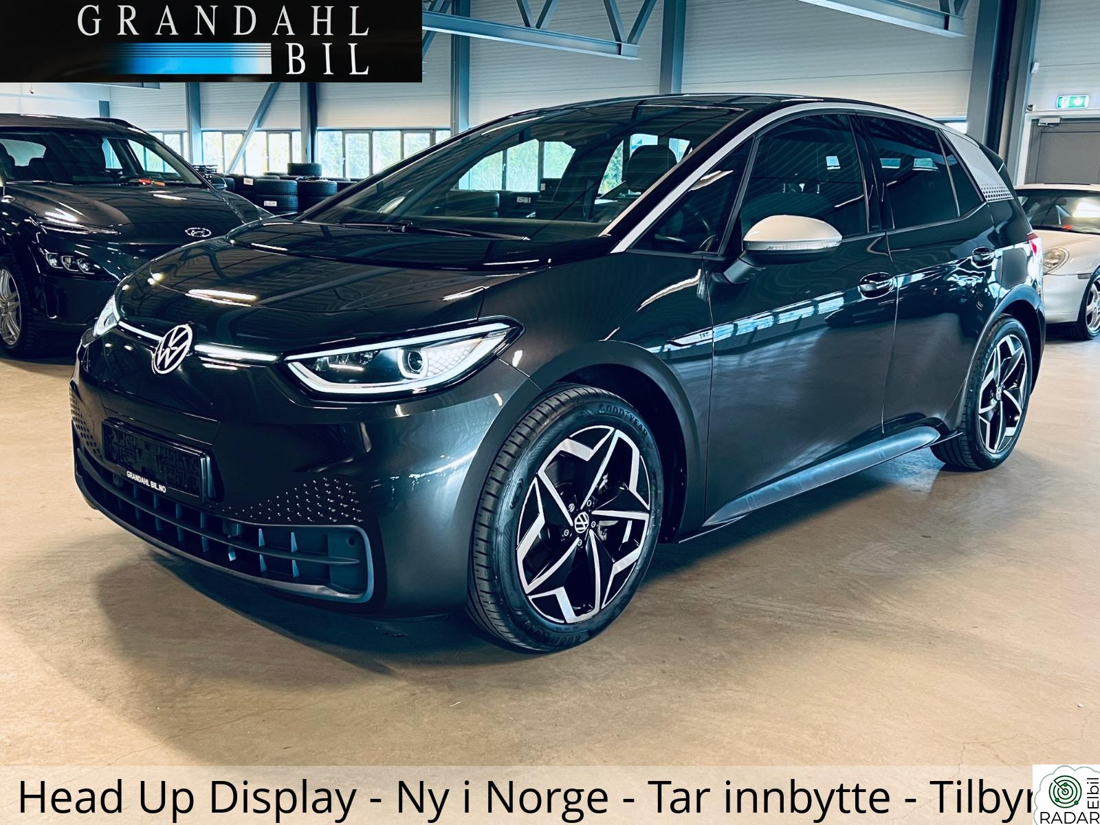 VOLKSWAGEN ID.3 PRO 150 KW WLTP 418 KM - Ryggekamera - Varme i ratt - Ny i Norge