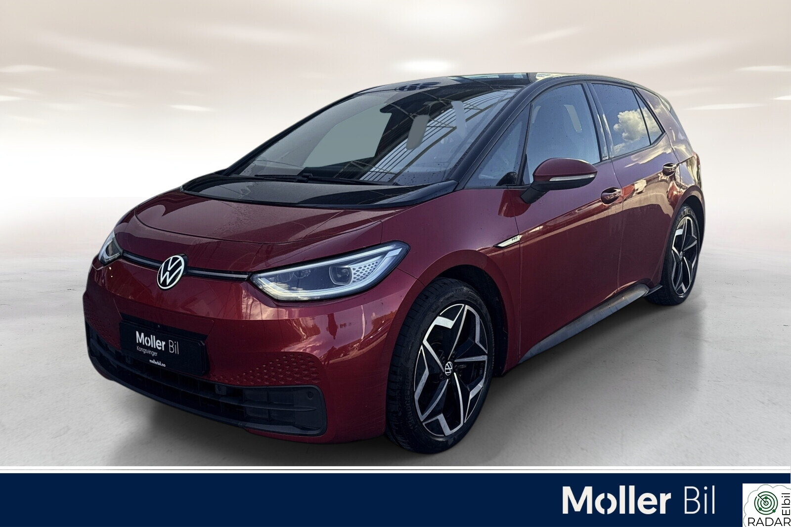 VOLKSWAGEN ID.3 PRO 150 KW sport 58kwh 204 hk, Top Sport+, Førerass+