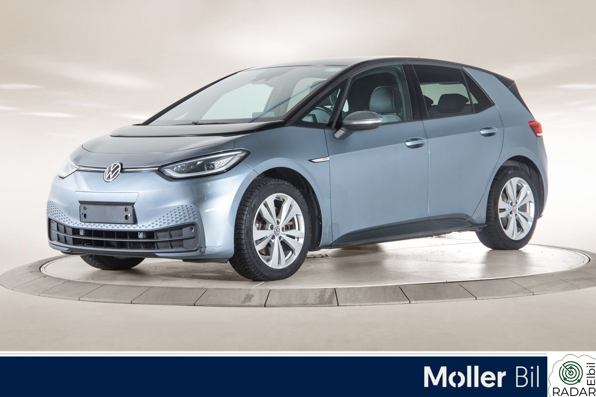 VOLKSWAGEN ID.3 PRO 107 KW Pro 58kWh 145hk|Matrix|Ryggekam|Keyless|StyleInteriør
