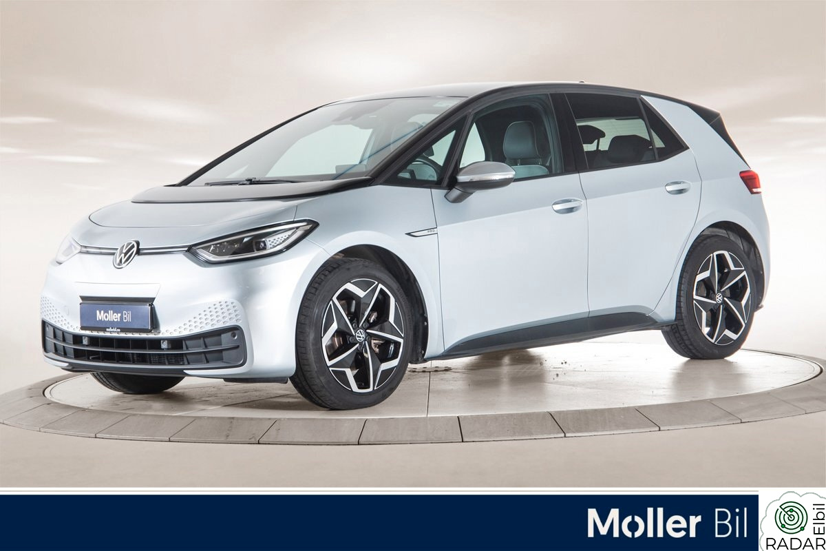 VOLKSWAGEN ID.3 PRO 150 KW Pro 58kWh 204hk|Transportfeste|Ryggekam|Keyless|Matrix