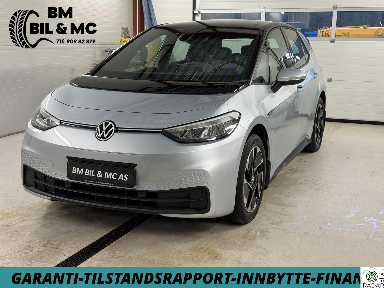 VOLKSWAGEN ID.3 PRO 107 KW PRO-WLTP 418-Navi-ACC-Godt utstyrt bil-Tilstandsrapport