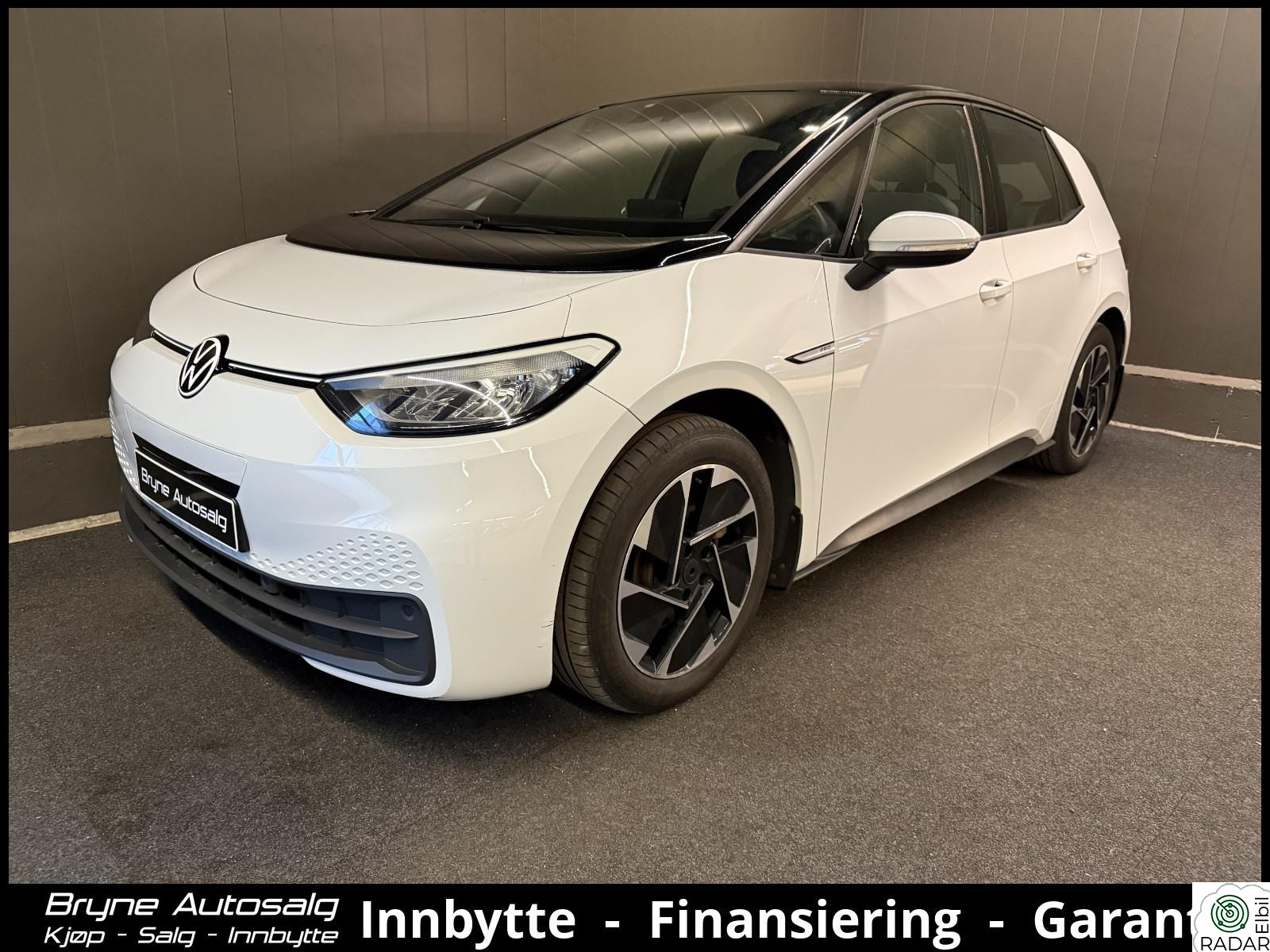 VOLKSWAGEN ID.3 PRO 107 KW PRO 418KM WLTP KAMERA/NAVI/TLF/CARPLAY/ACC+++