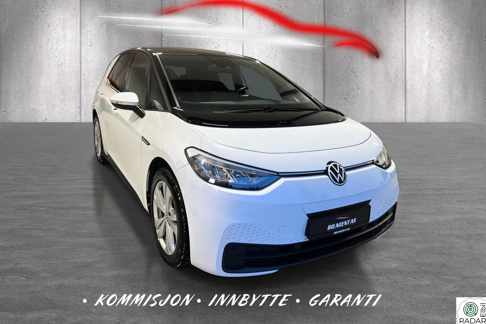 VOLKSWAGEN ID.3 PURE 110 KW SPORT|EL.SPORTSETER|ACC|NAVI|V.RATT|R.KAM|NY SERVICE|++