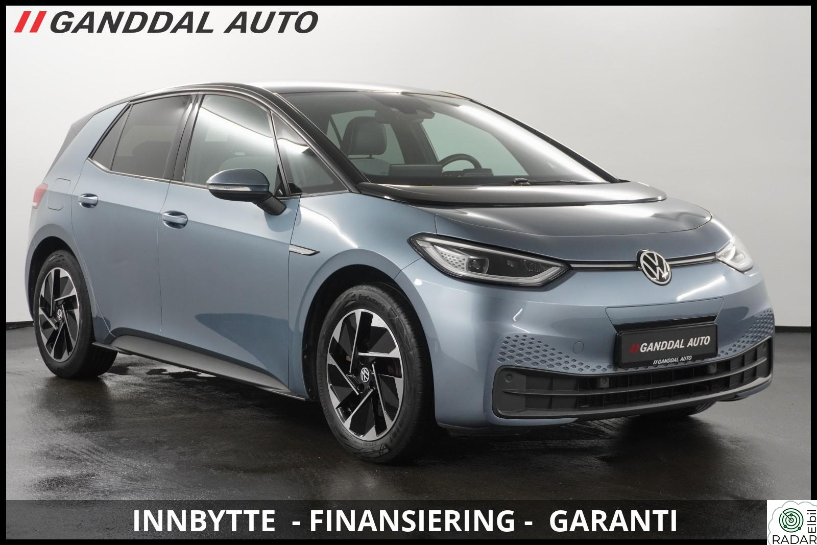 VOLKSWAGEN ID.3 PURE 110 KW MATRIX / KEYKLESS / KAMERA / 1 EIER / ACC / OPV.RATT ++
