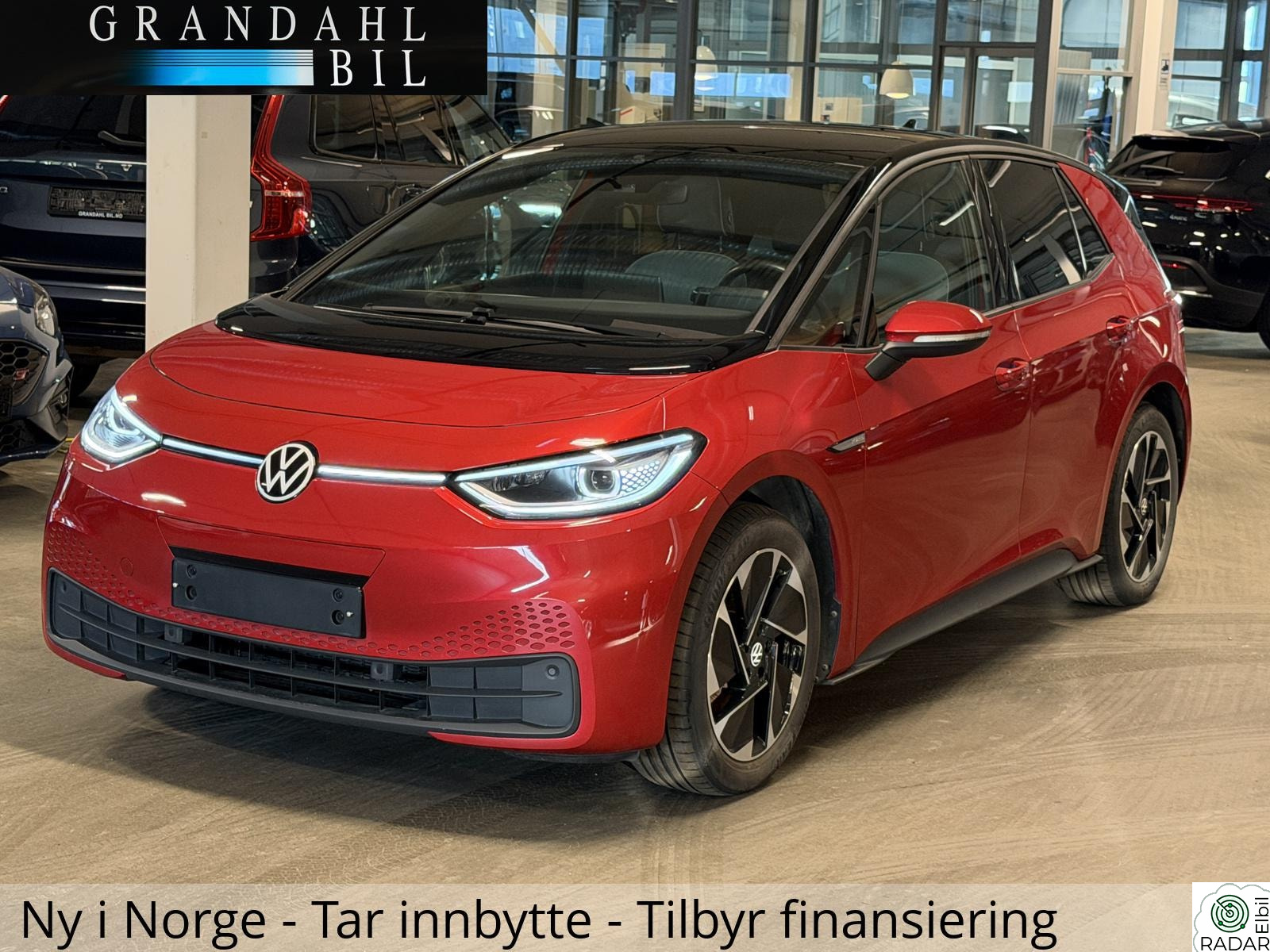 VOLKSWAGEN ID.3 PURE 110 KW WLTP 341 KM - Hengerfeste - El. seter - Mye utstyr +++