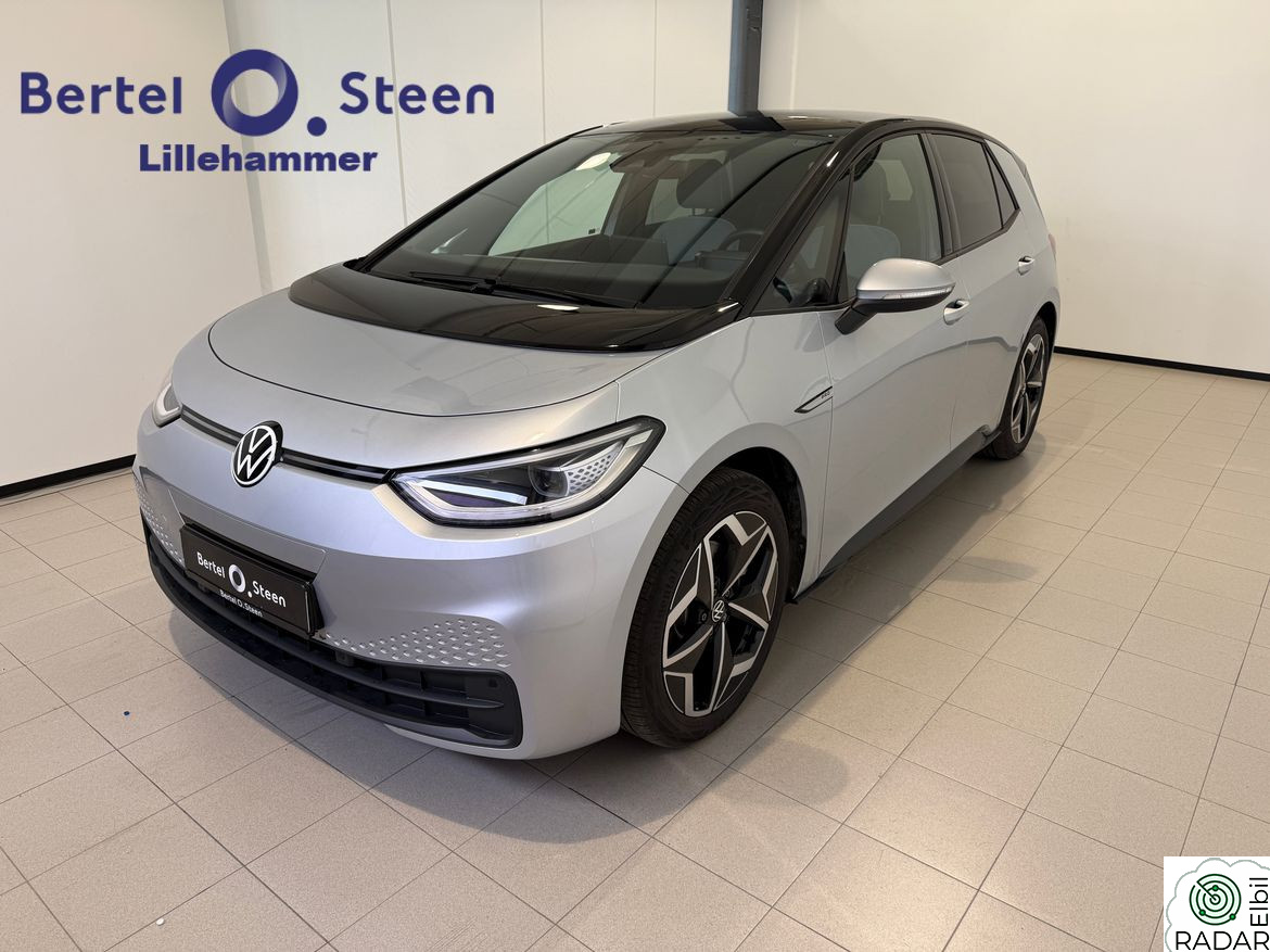 VOLKSWAGEN ID.3 PRO 150 KW PRO / LED MATRIX / KEYLESS / STYLE / RYGGEKAMERA