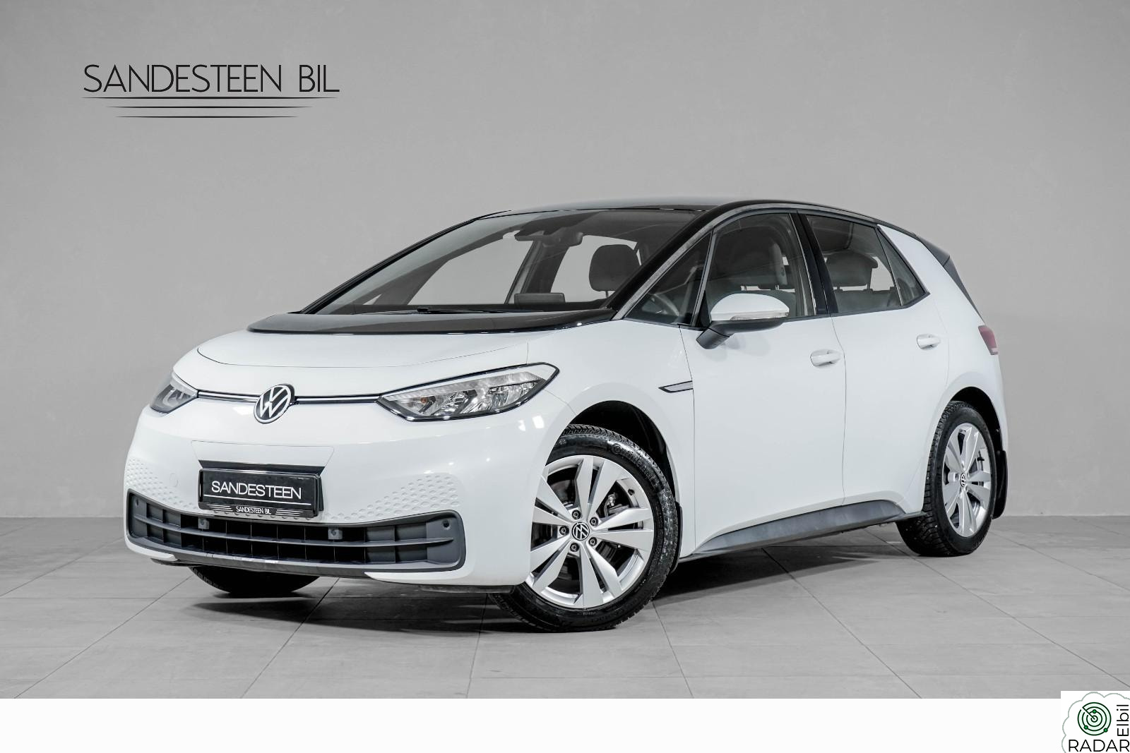 VOLKSWAGEN ID.3 PURE 110 KW PERFORMANCE/LANE/RYGGEKAMERA/KEYLESS/ACC/SE KM!!!