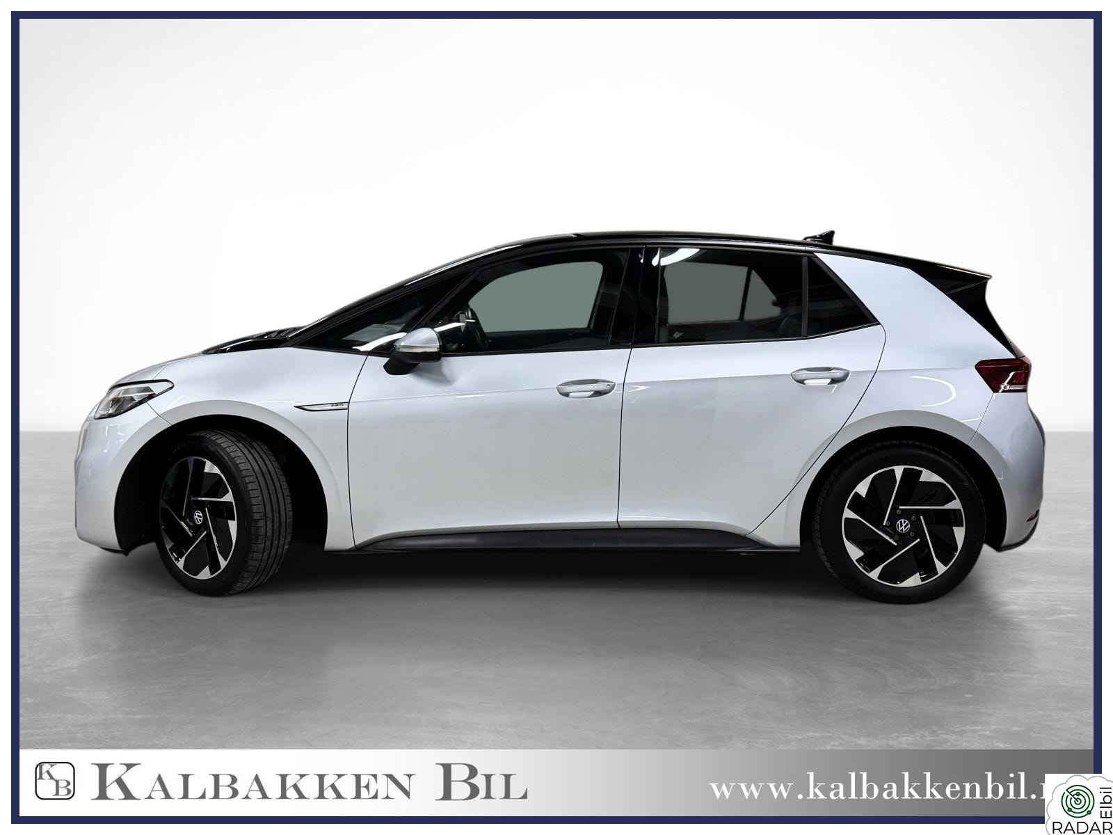 VOLKSWAGEN ID.3 PRO 150 KW PRO 150 KW Limited Kamera/ACC/Varmepumpe/Led/ACC++